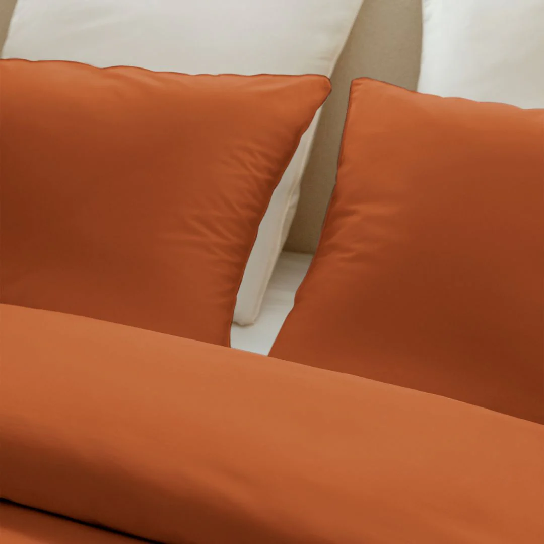 Drap housse percale lavée - 8 coloris au choix - Image 20