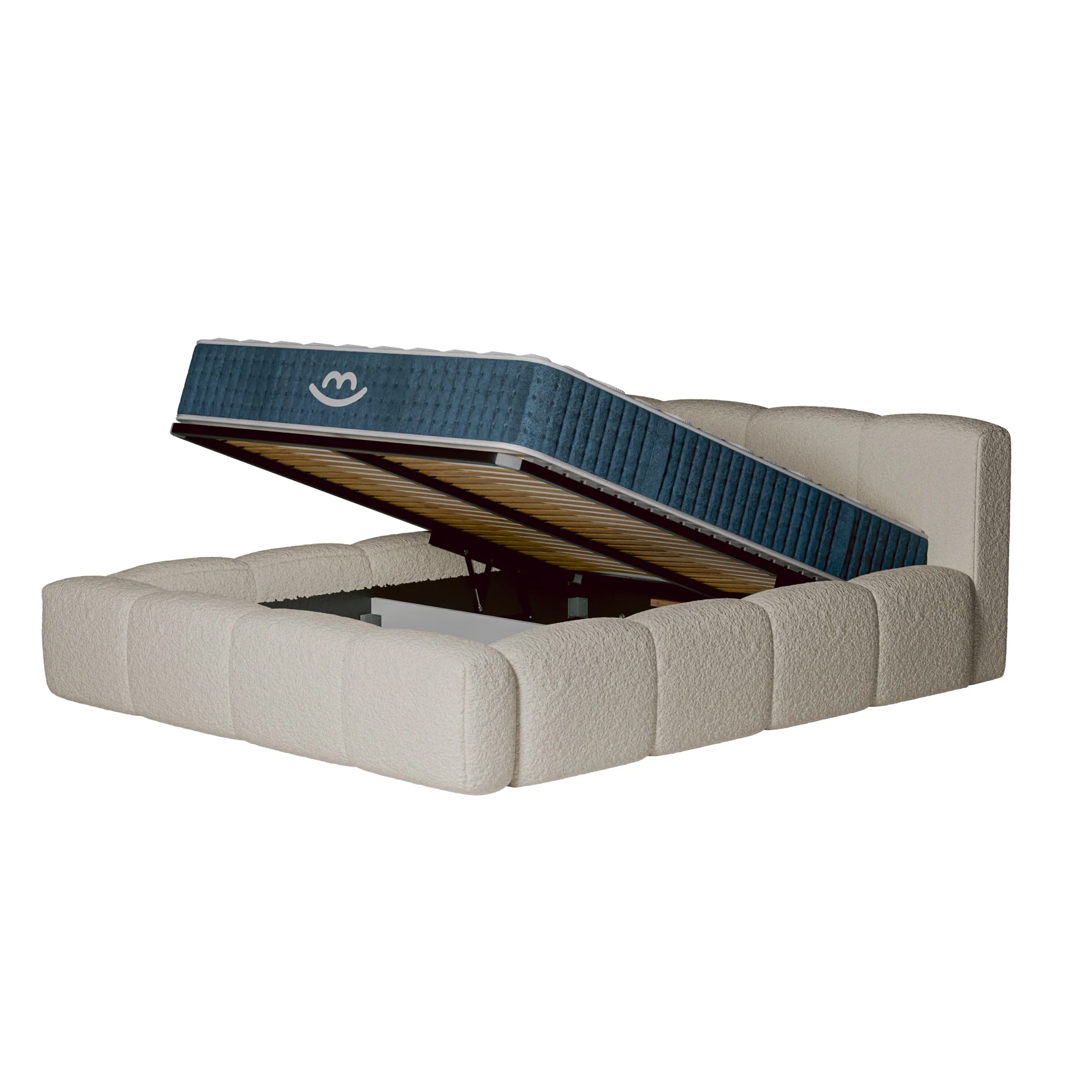 Ensemble lit coffre Equinox et matelas à mémoire de forme Jade - 26cm - Image 16