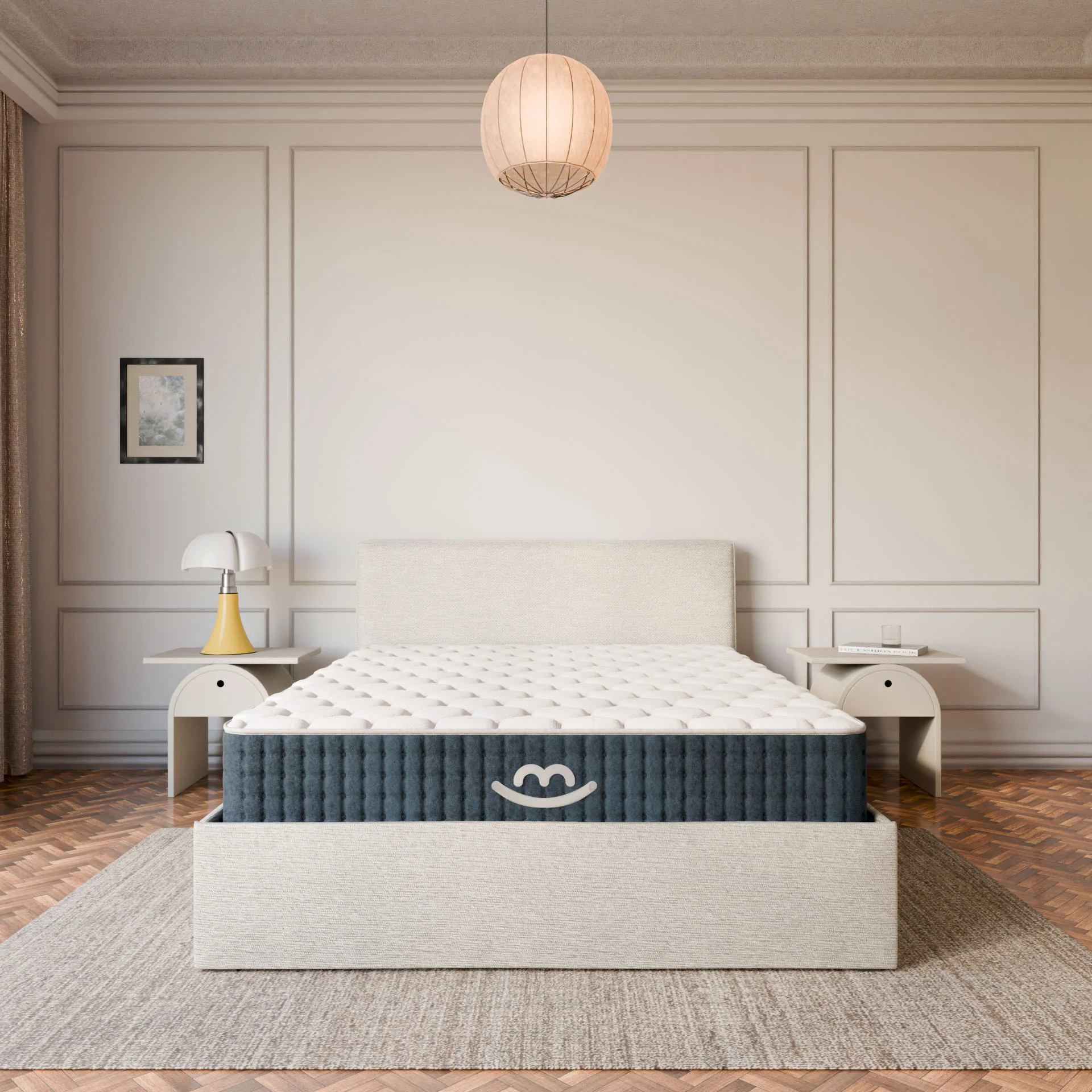 Ensemble lit coffre et matelas à mémoire de forme Jade - 26cm - Image 14