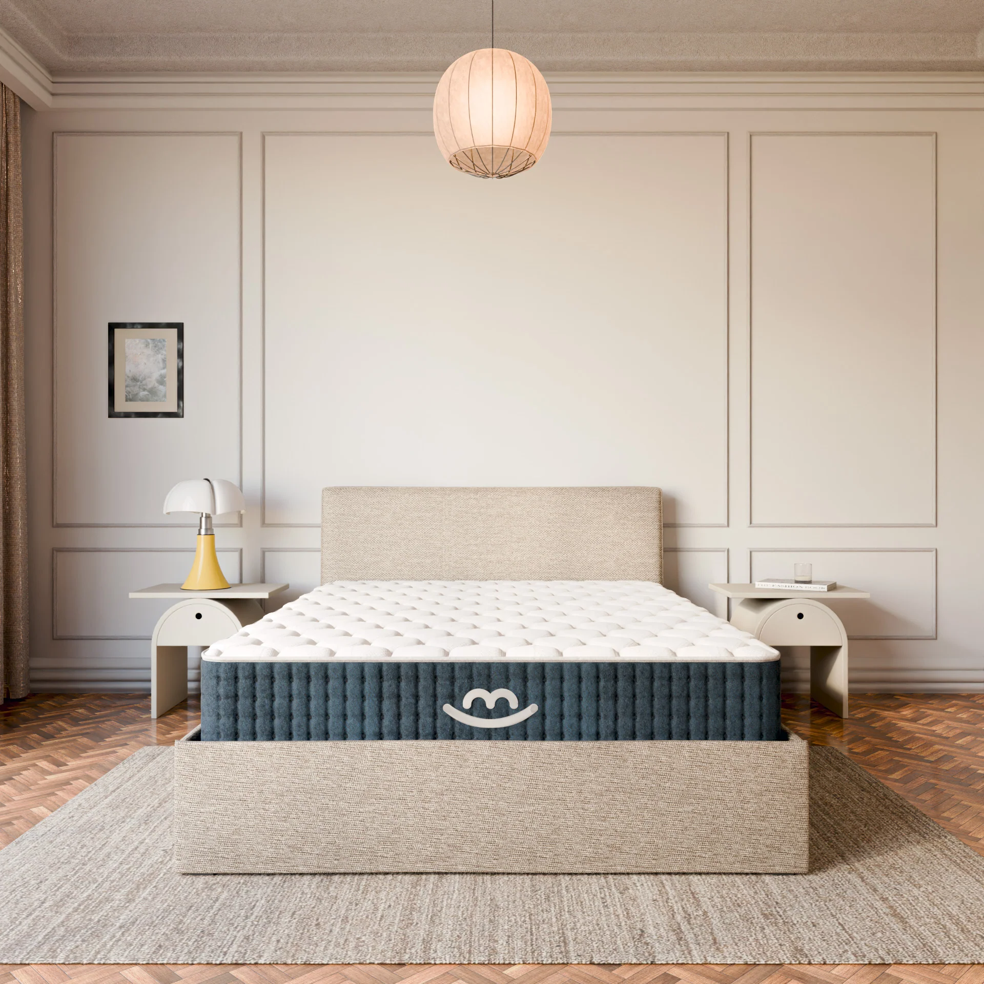 Ensemble lit coffre et matelas à mémoire de forme Jade - 26cm - Image 15