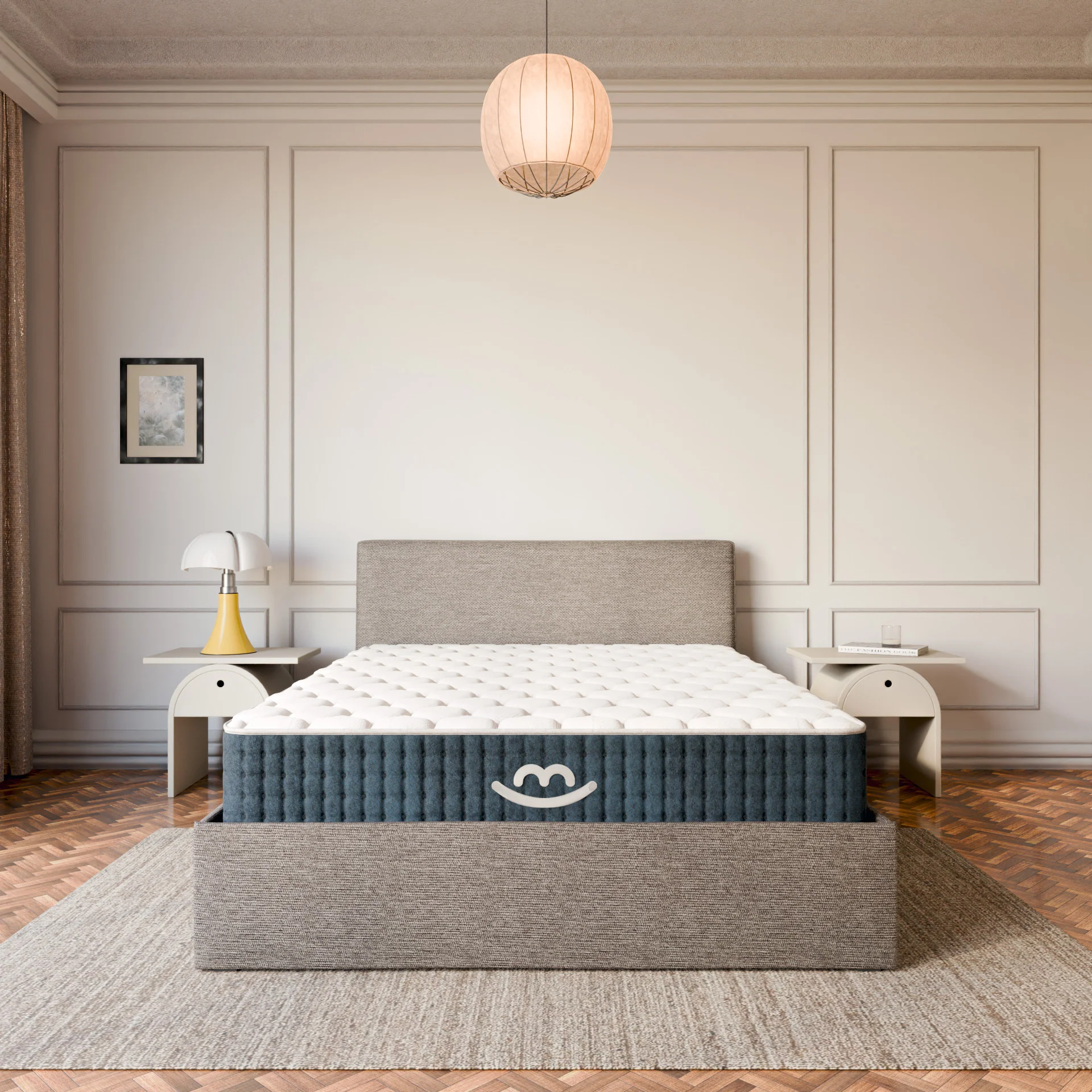 Ensemble lit coffre et matelas à mémoire de forme Jade - 26cm - Image 16