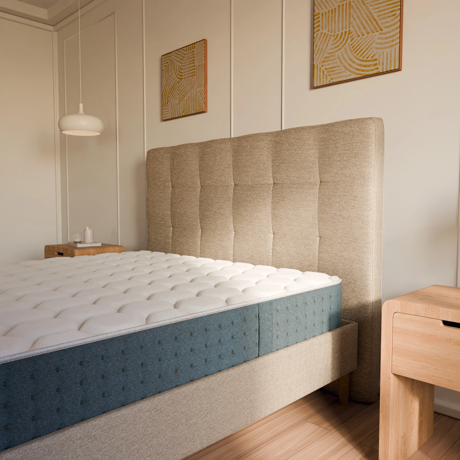 Ensemble lit et matelas à mémoire de forme Jade - 26cm - Image 3