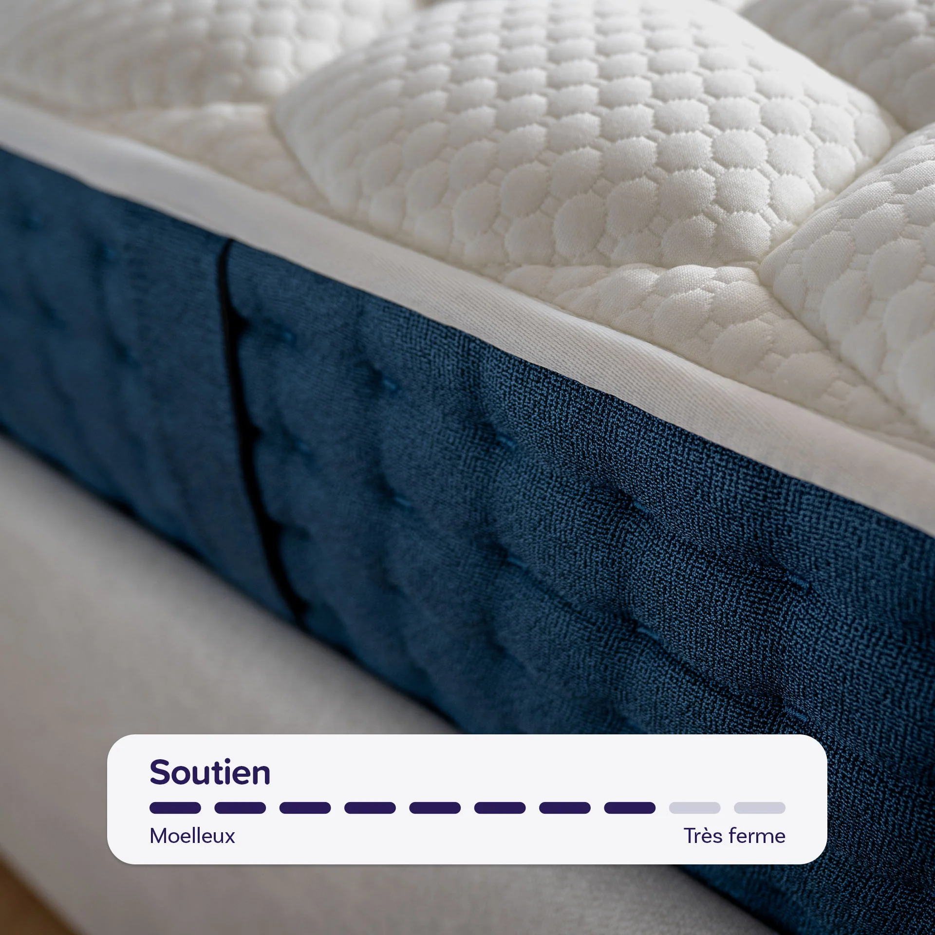 Ensemble lit coffre et matelas à mémoire de forme Jade - 26cm - Image 9
