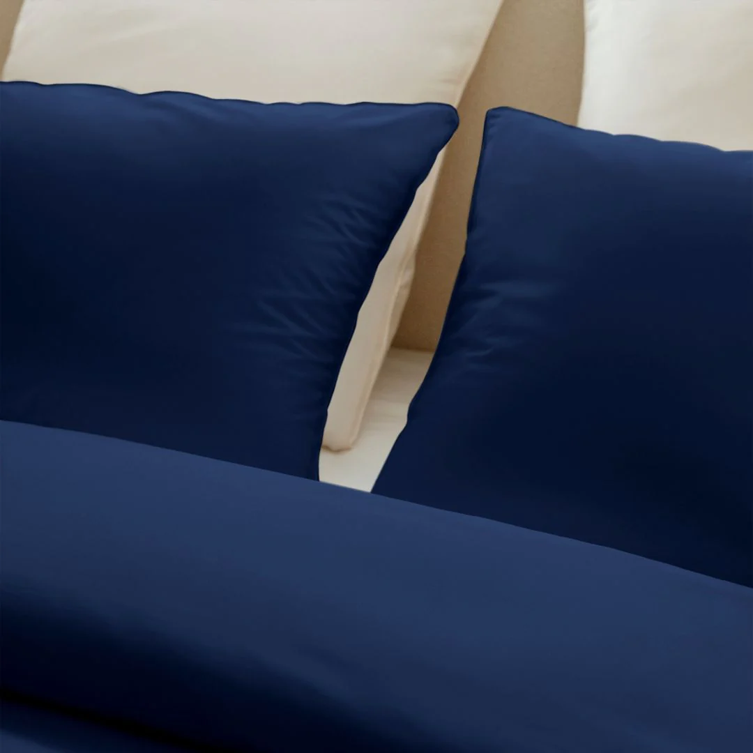 Housse de couette percale lavée - 8 coloris au choix - Image 21