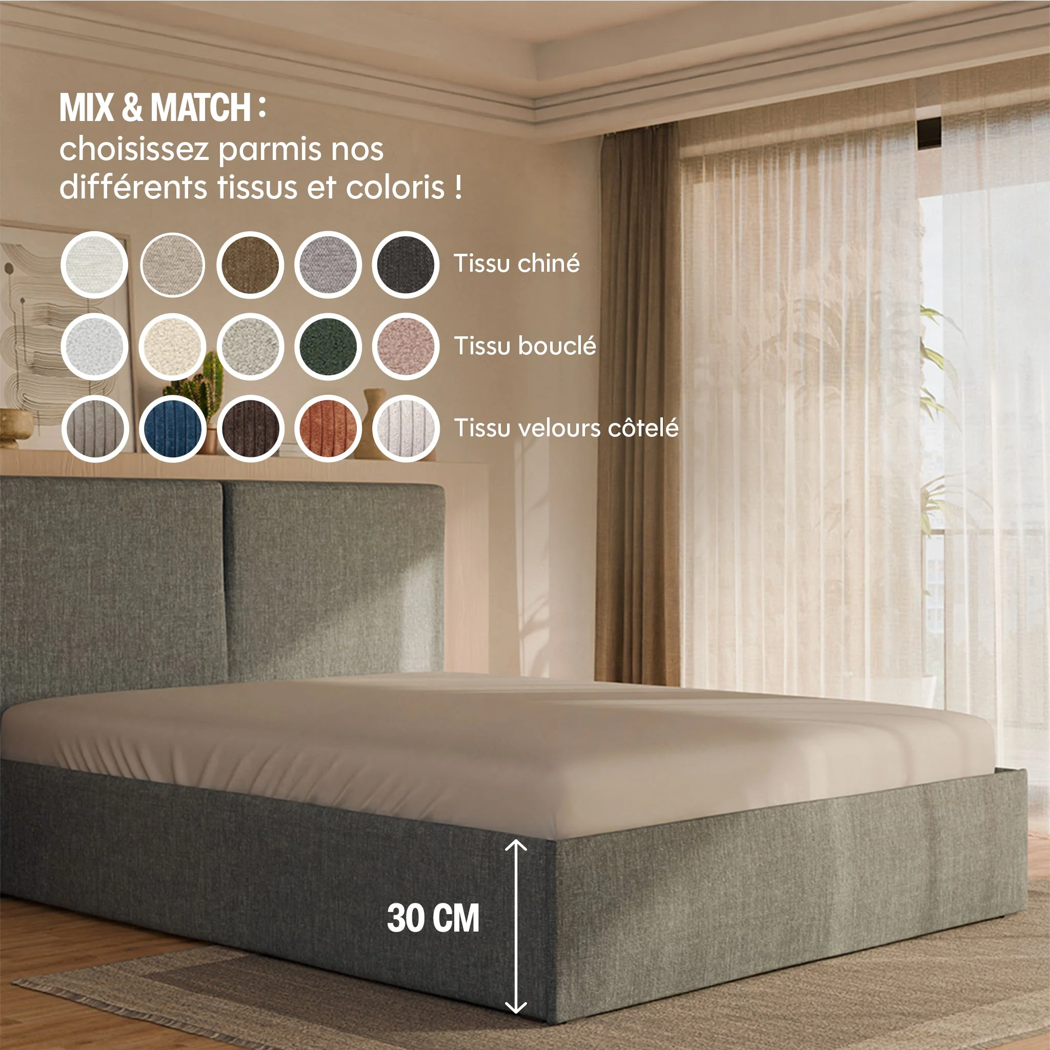 Lit Coffre - 100% personnalisable - Piuma - Image 11
