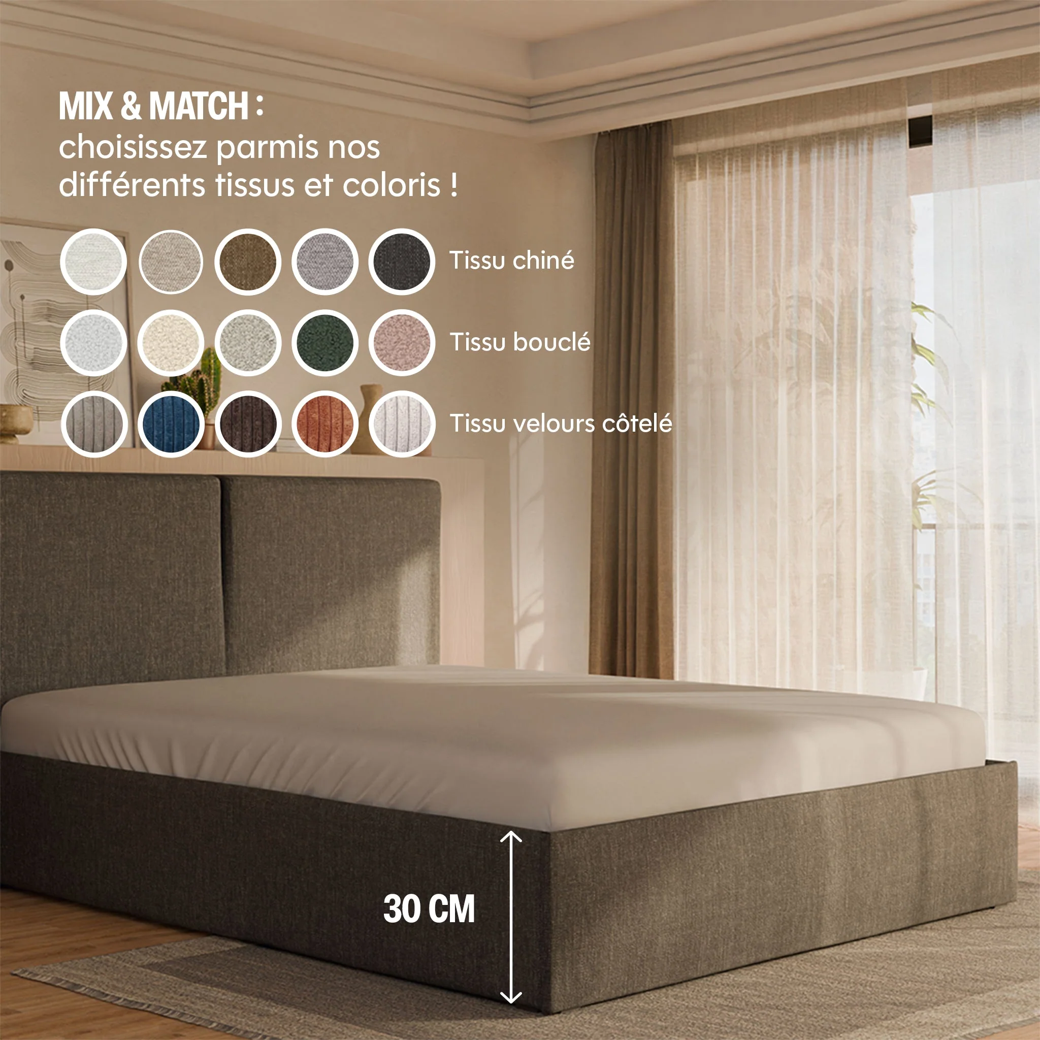 Lit Coffre - 100% personnalisable - Piuma - Image 19