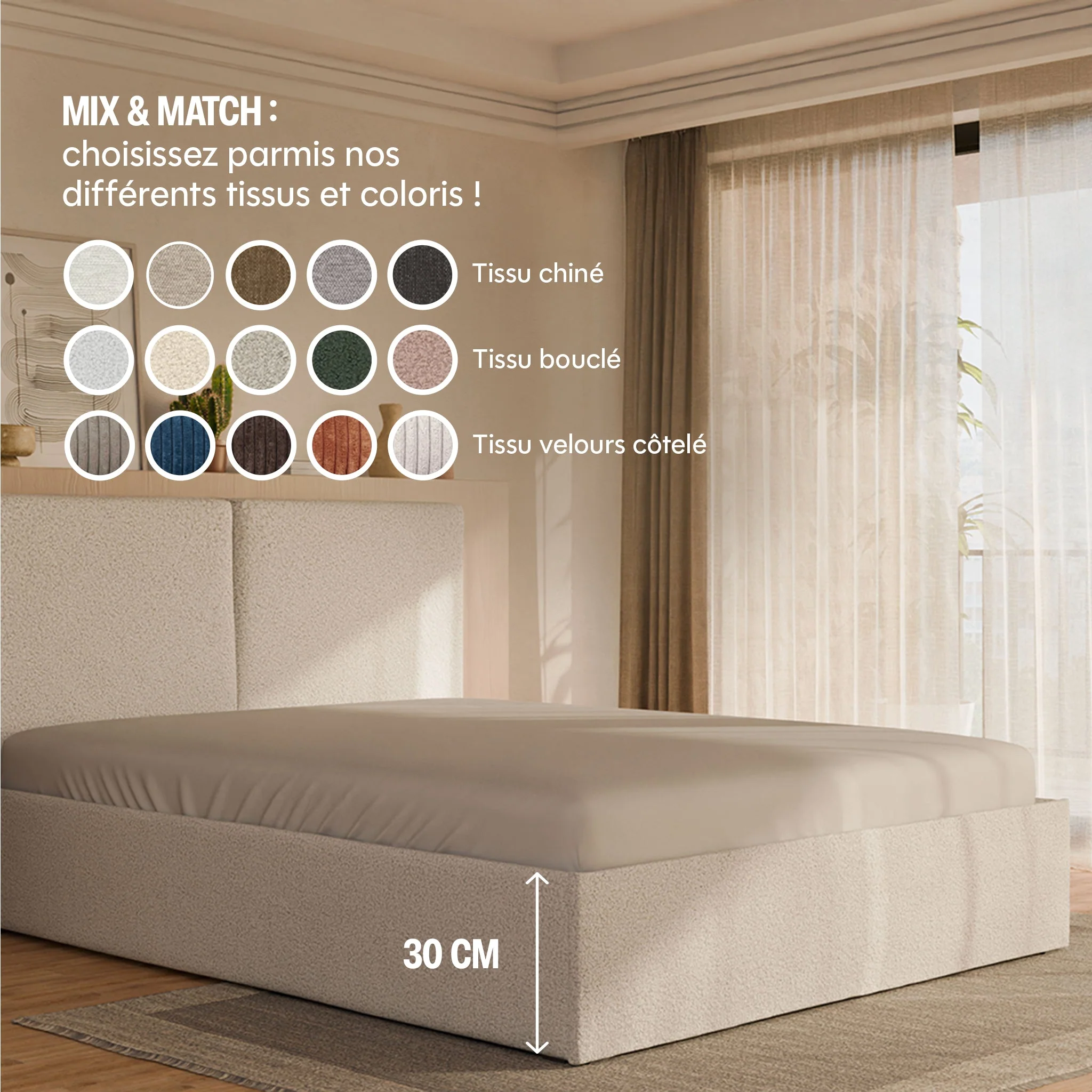 Lit Coffre - 100% personnalisable - Piuma - Image 23