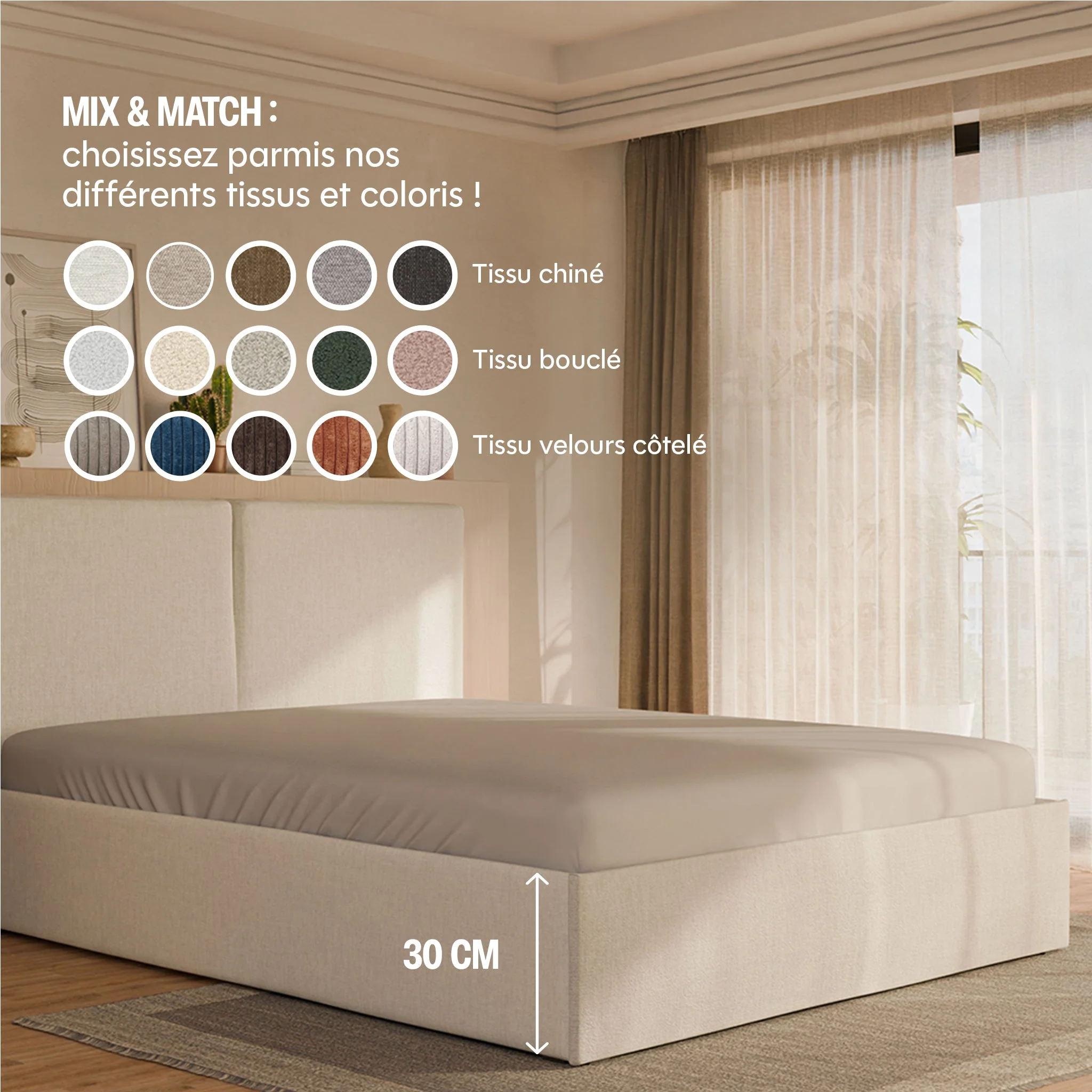 Lit Coffre - 100% personnalisable - Piuma - Image 3