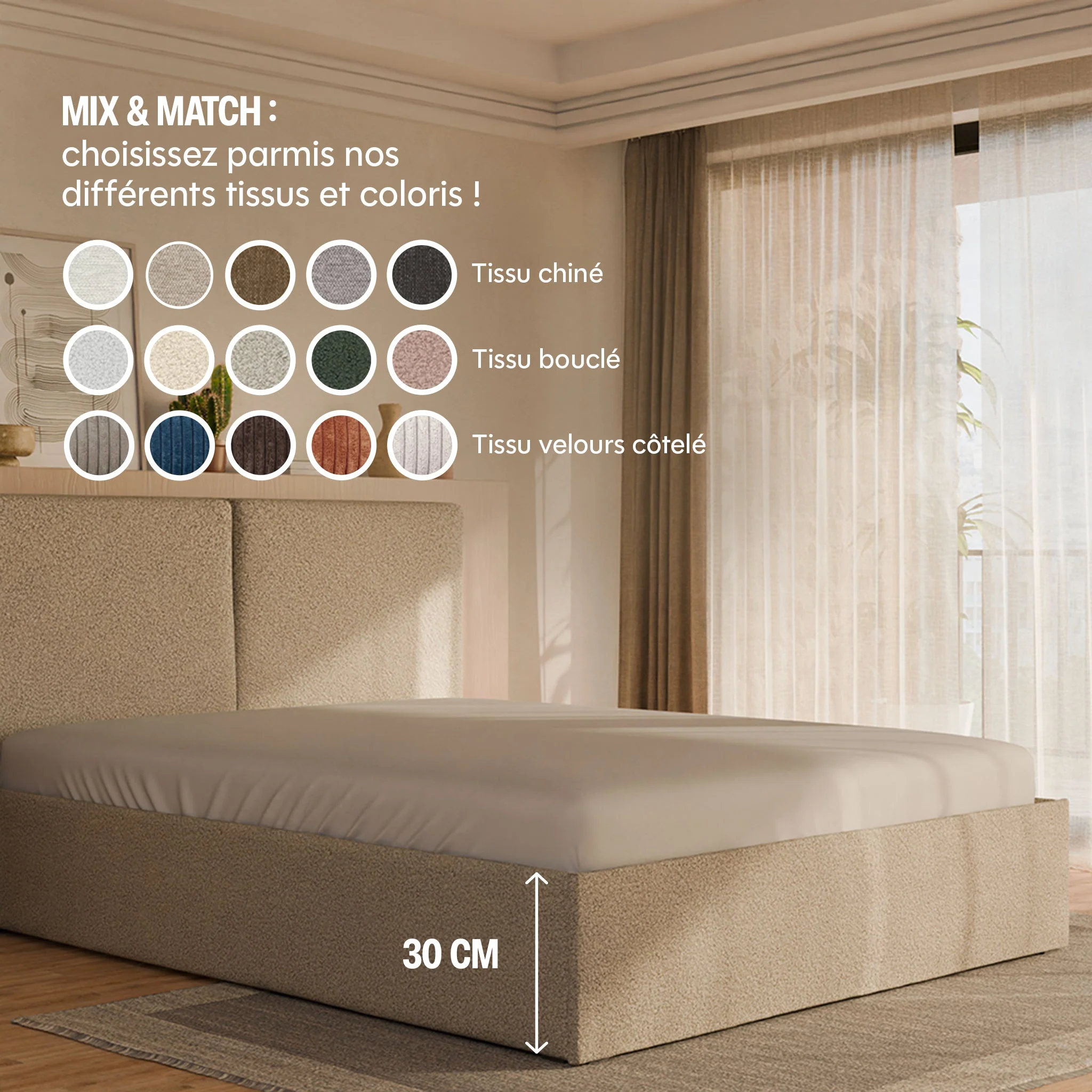 Lit Coffre - 100% personnalisable - Piuma - Image 31