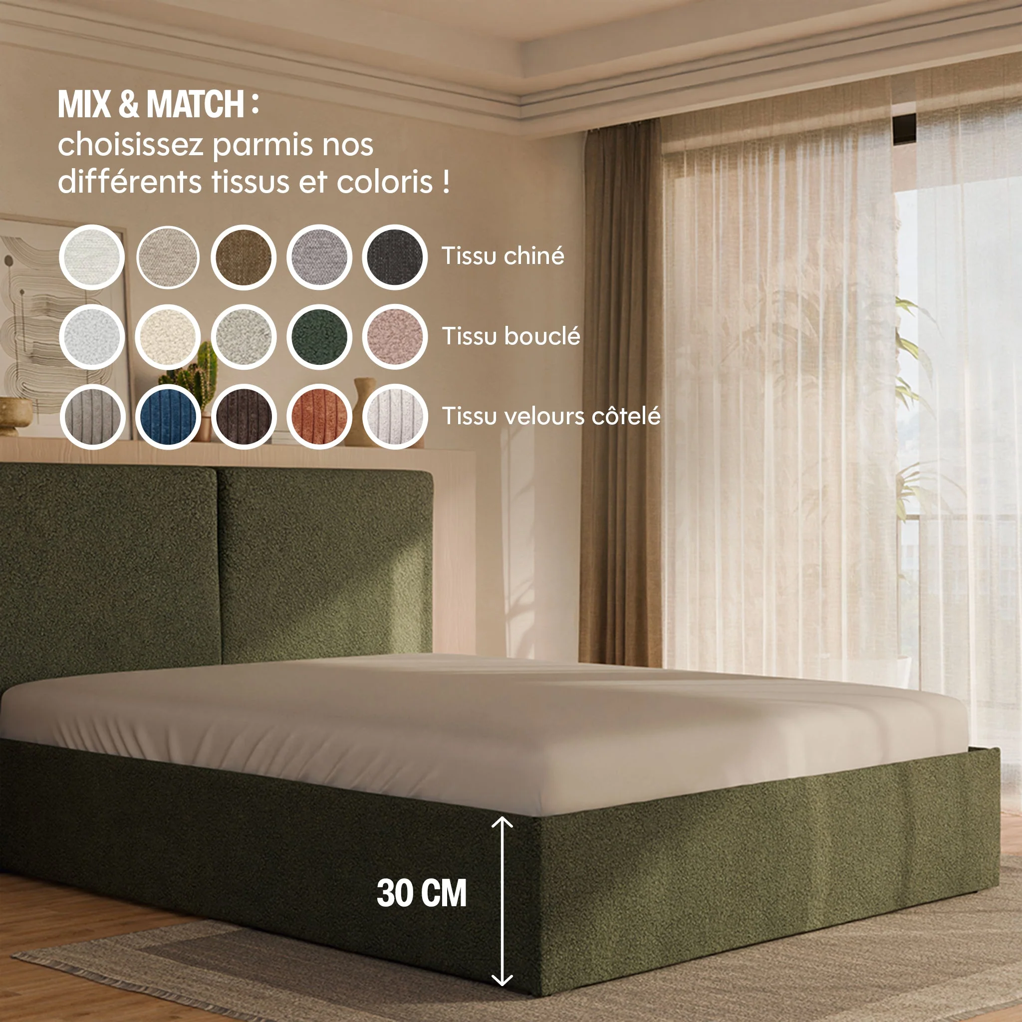 Lit Coffre - 100% personnalisable - Piuma - Image 35