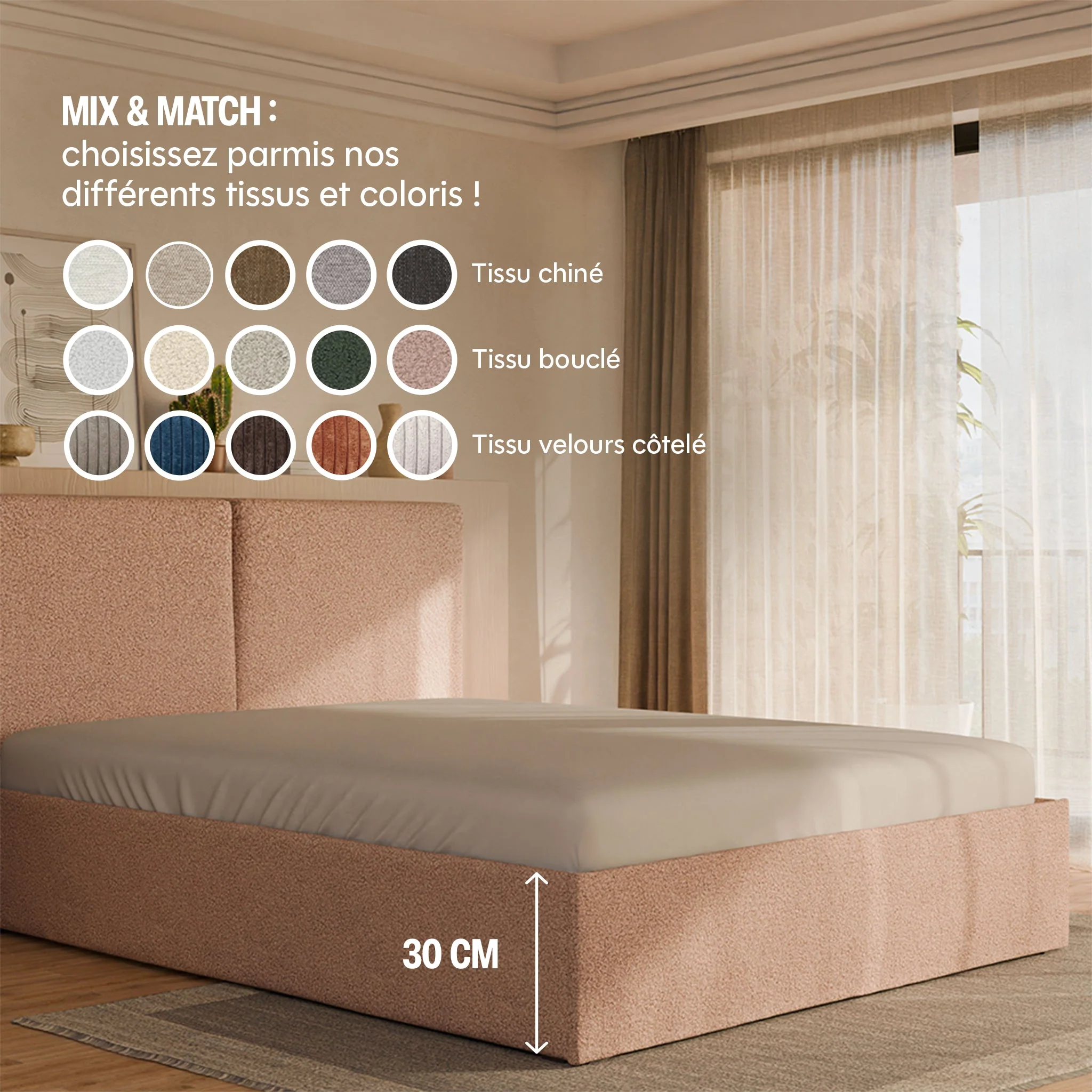 Lit Coffre - 100% personnalisable - Piuma - Image 39