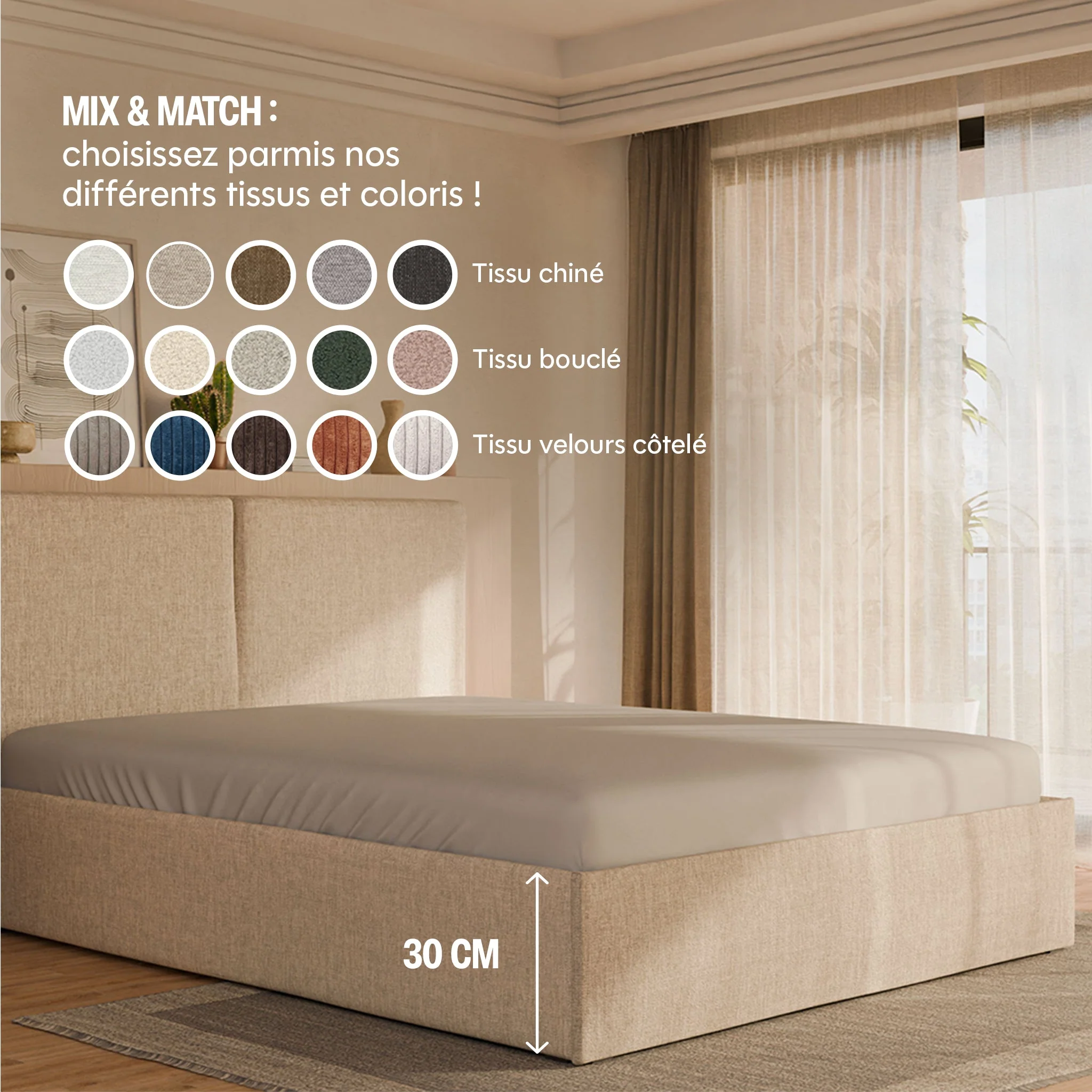 Lit Coffre - 100% personnalisable - Piuma - Image 7