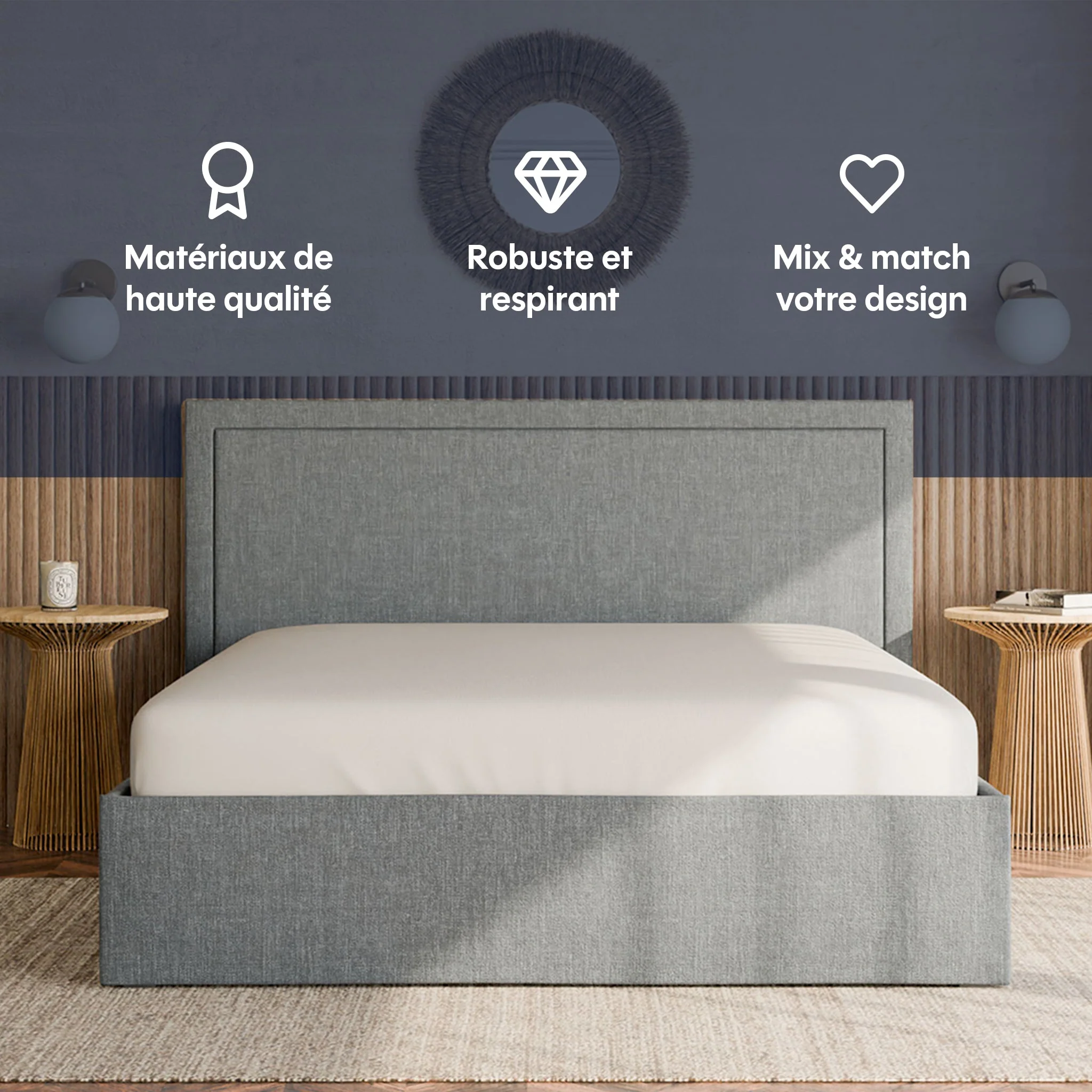 Lit Coffre - 100% personnalisable - Tempur - Image 10
