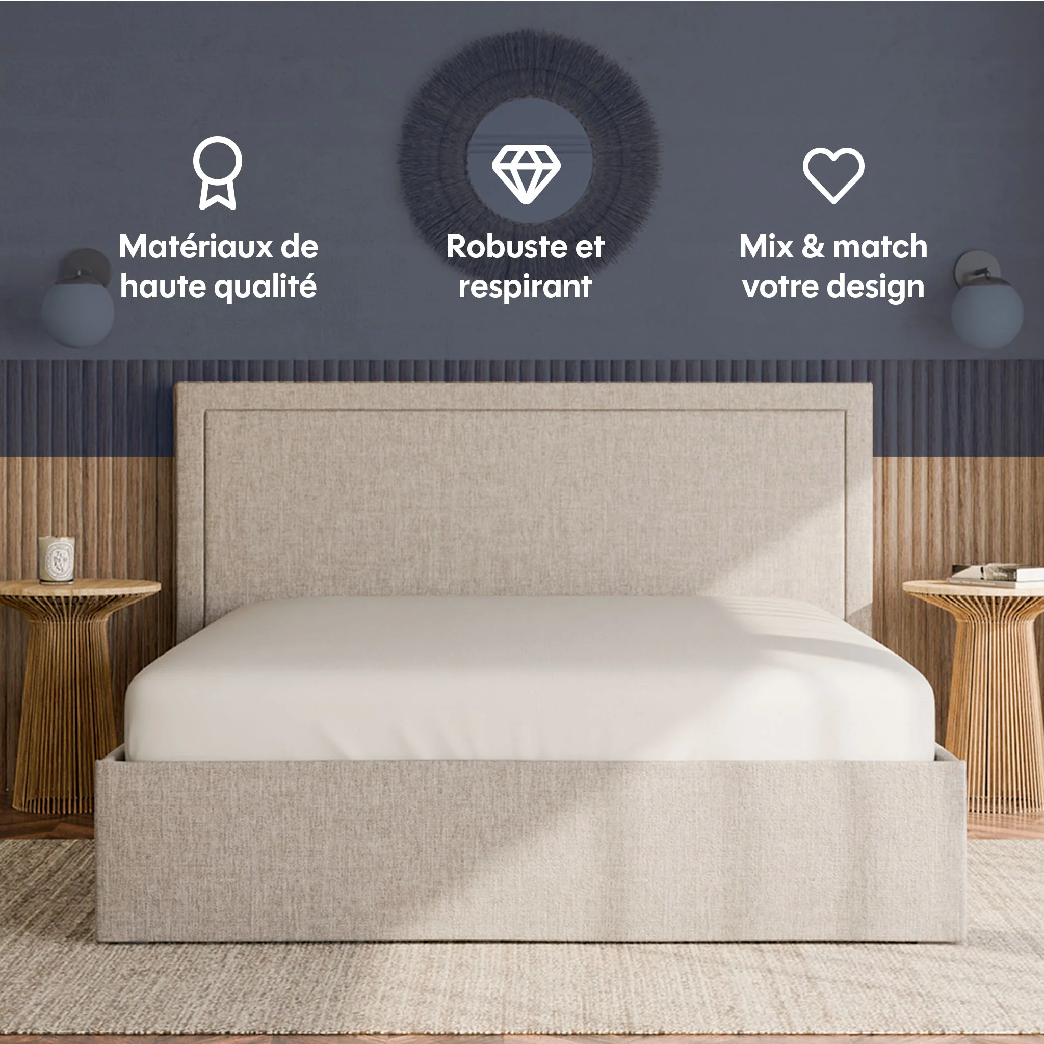 Lit Coffre - 100% personnalisable - Tempur - Image 14