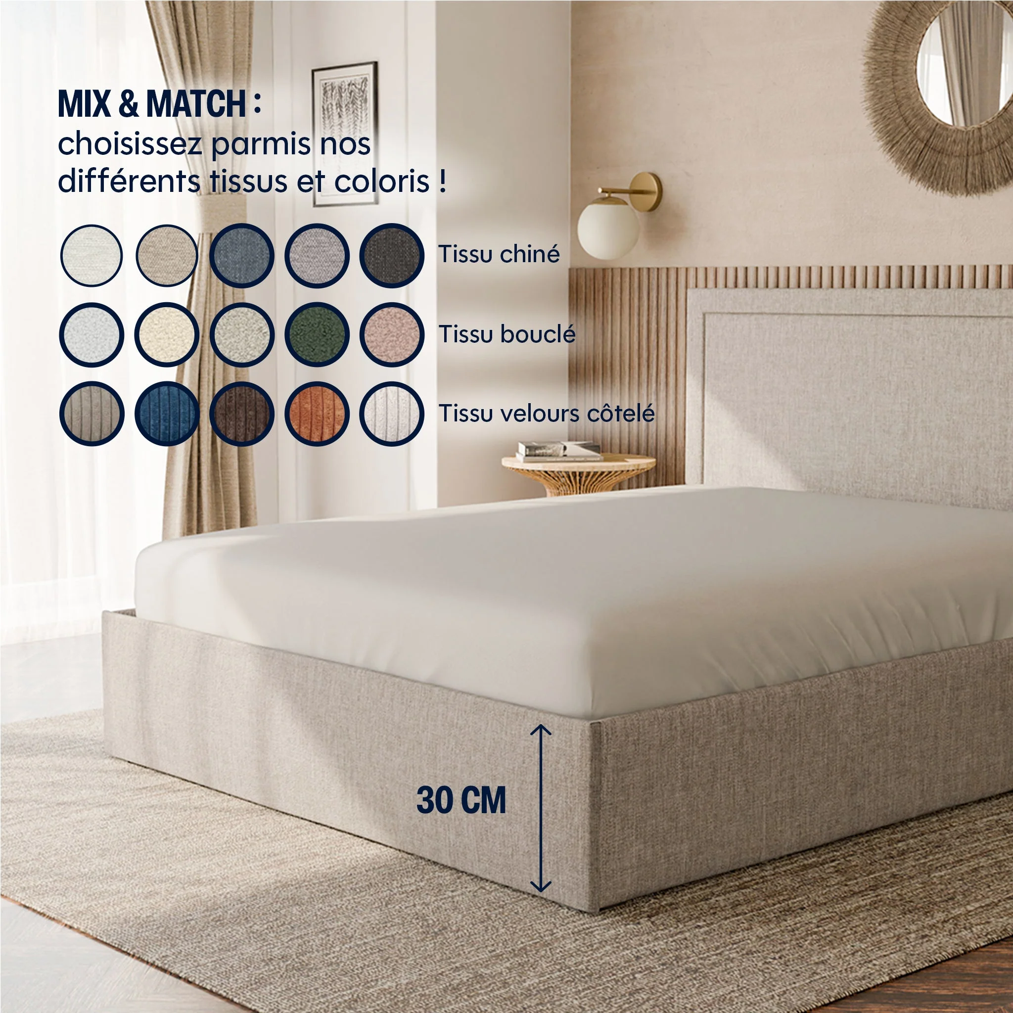 Lit Coffre - 100% personnalisable - Tempur - Image 15