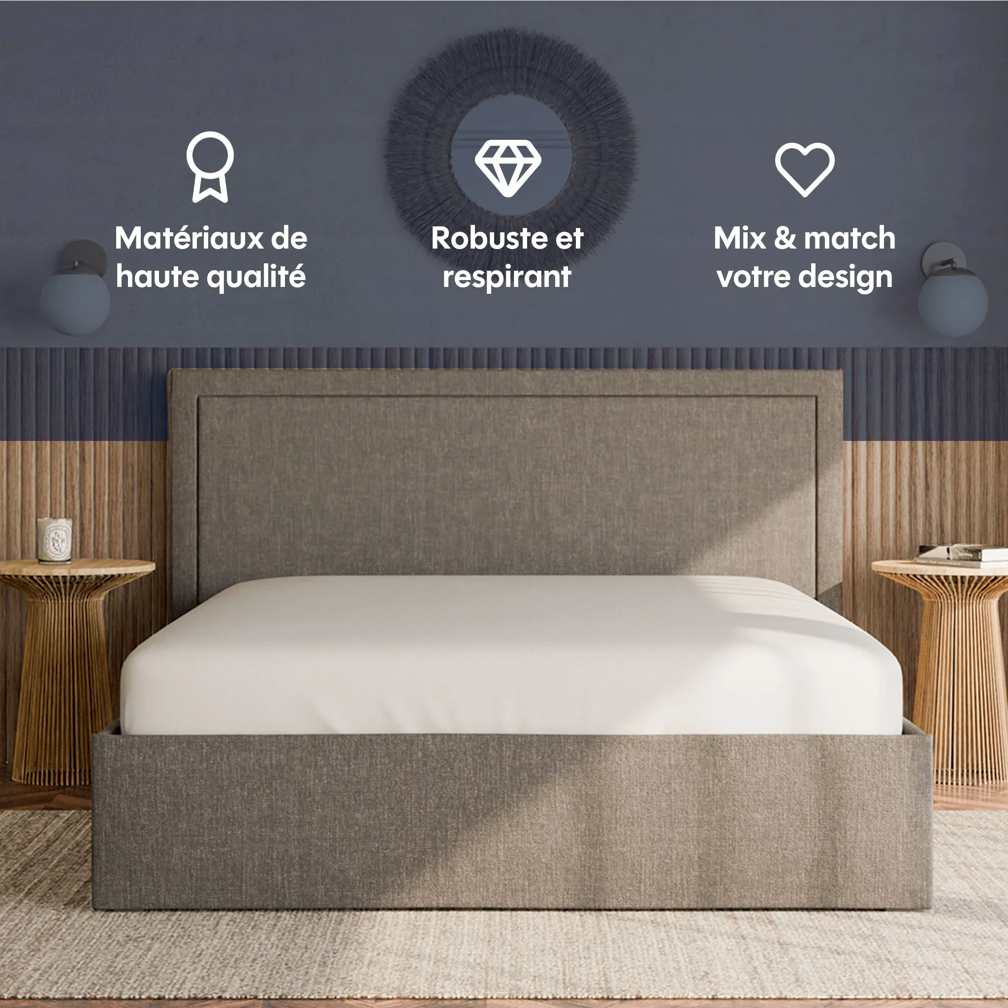Lit Coffre - 100% personnalisable - Tempur - Image 18