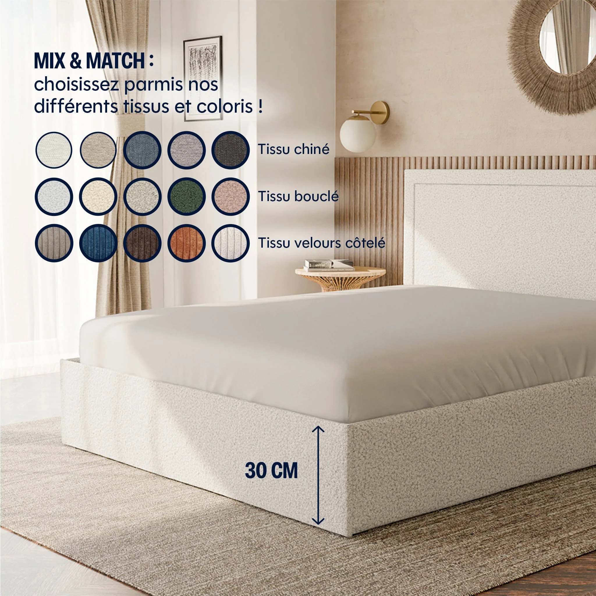 Lit Coffre - 100% personnalisable - Tempur - Image 23
