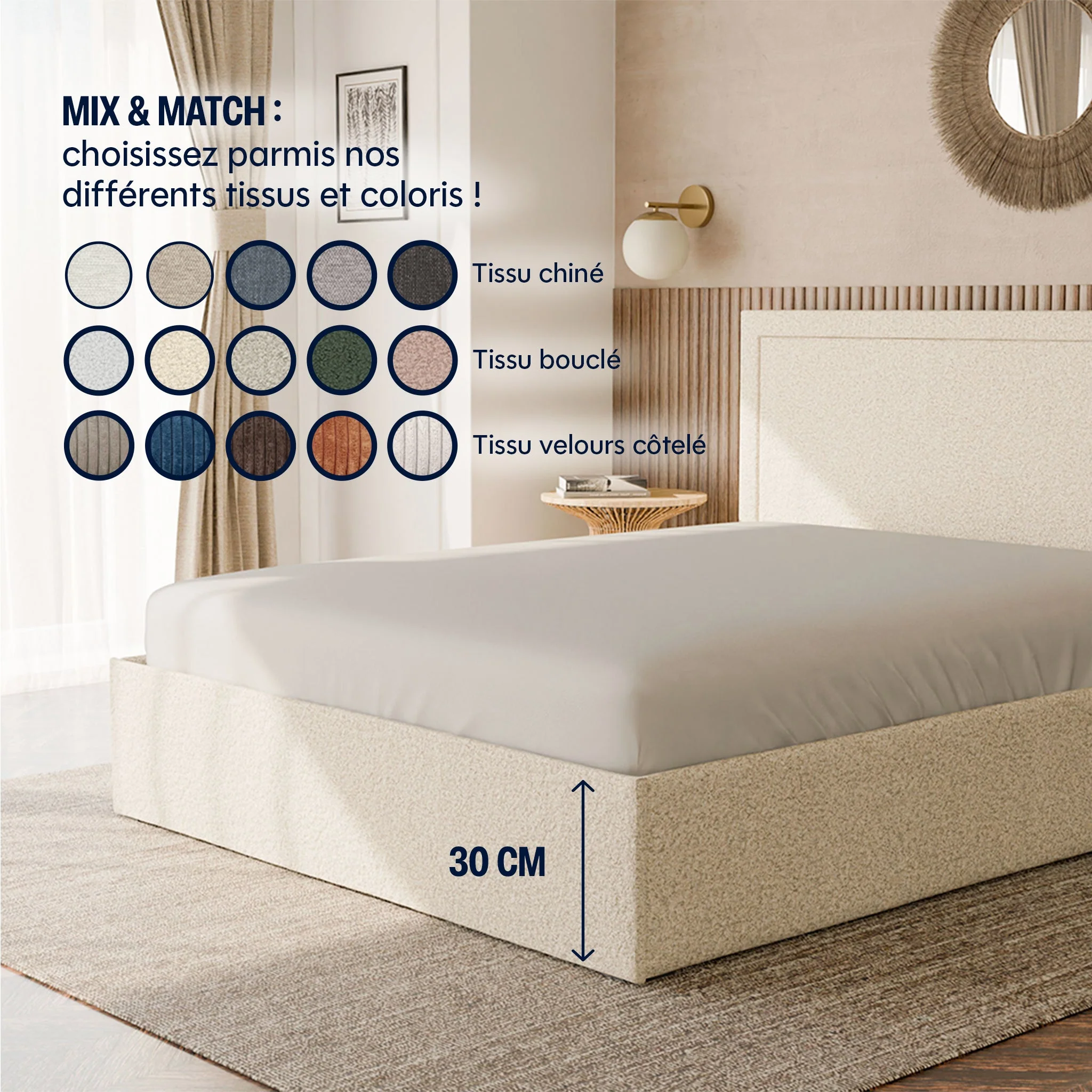 Lit Coffre - 100% personnalisable - Tempur - Image 27