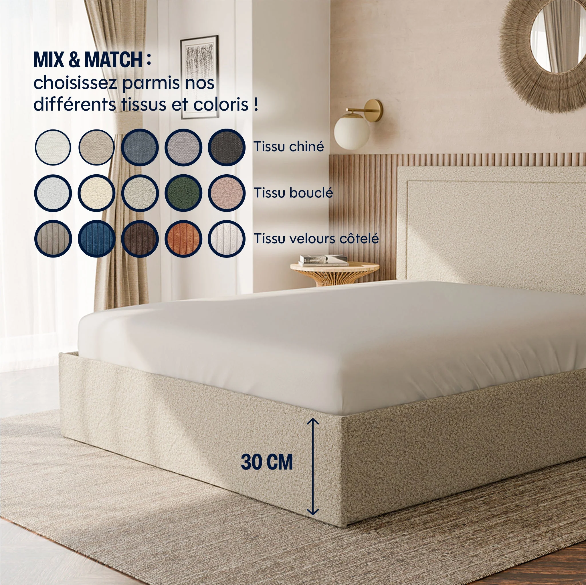 Lit Coffre - 100% personnalisable - Tempur - Image 31