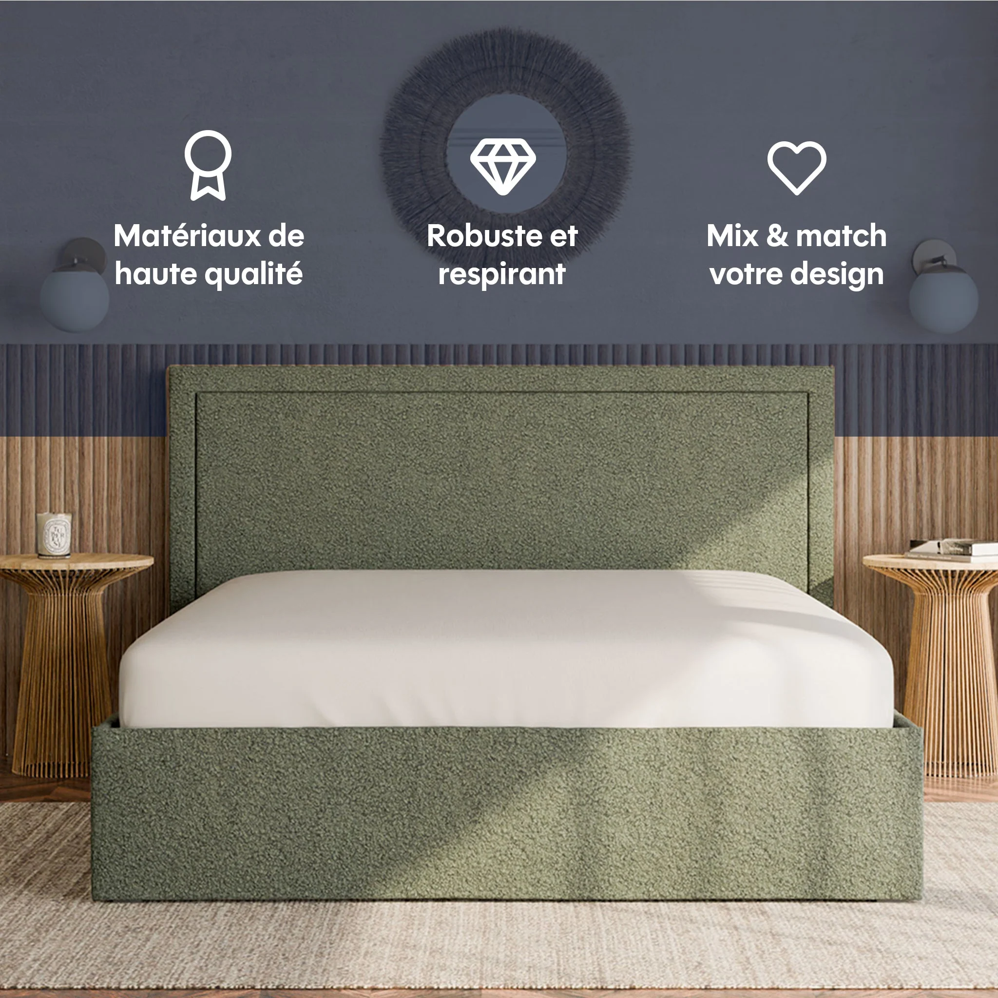 Lit Coffre - 100% personnalisable - Tempur - Image 34