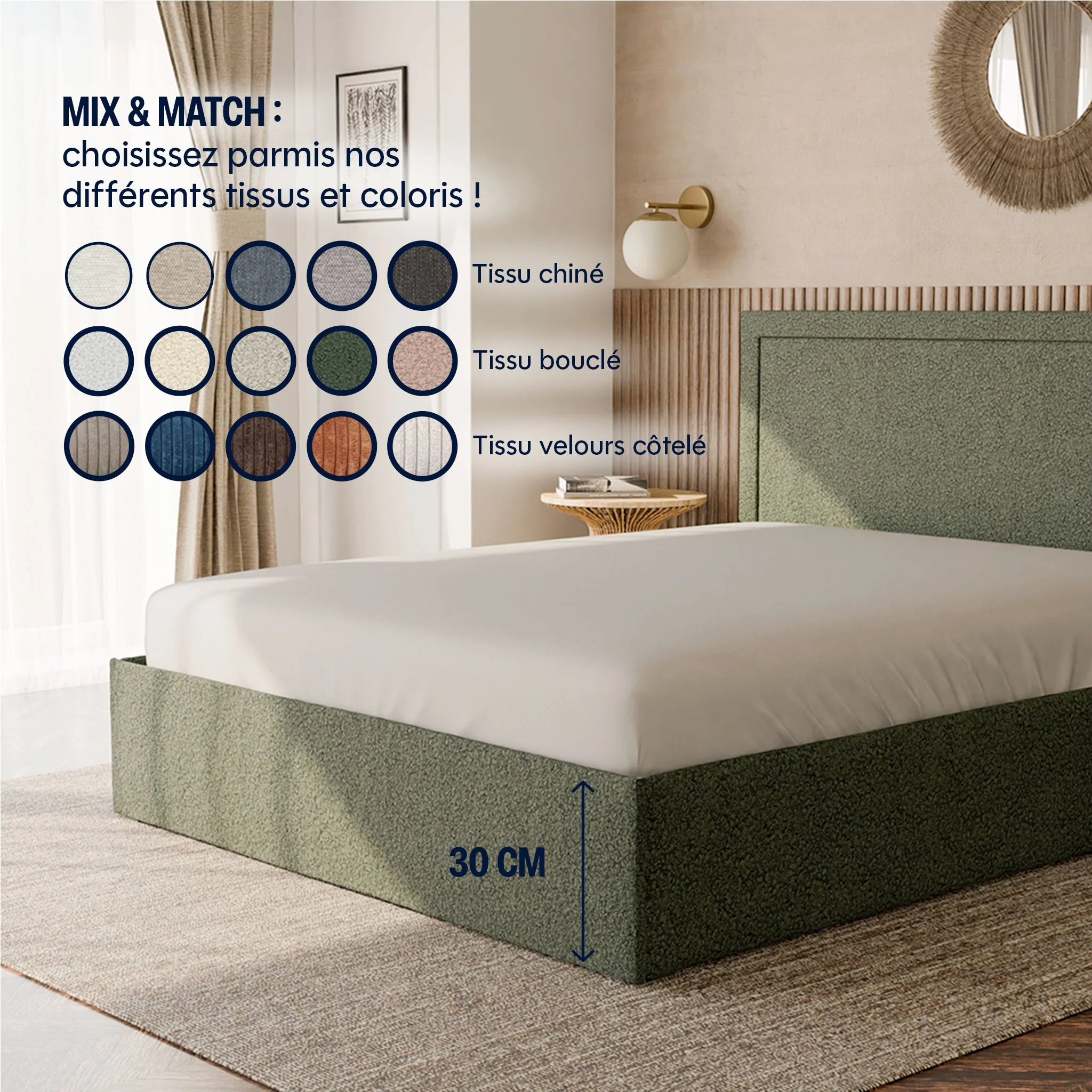 Lit Coffre - 100% personnalisable - Tempur - Image 35