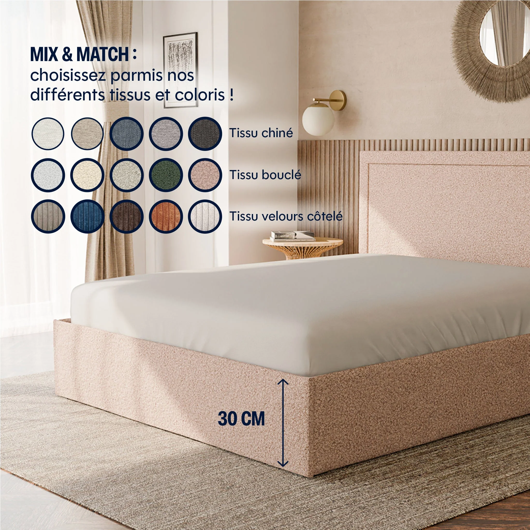 Lit Coffre - 100% personnalisable - Tempur - Image 39