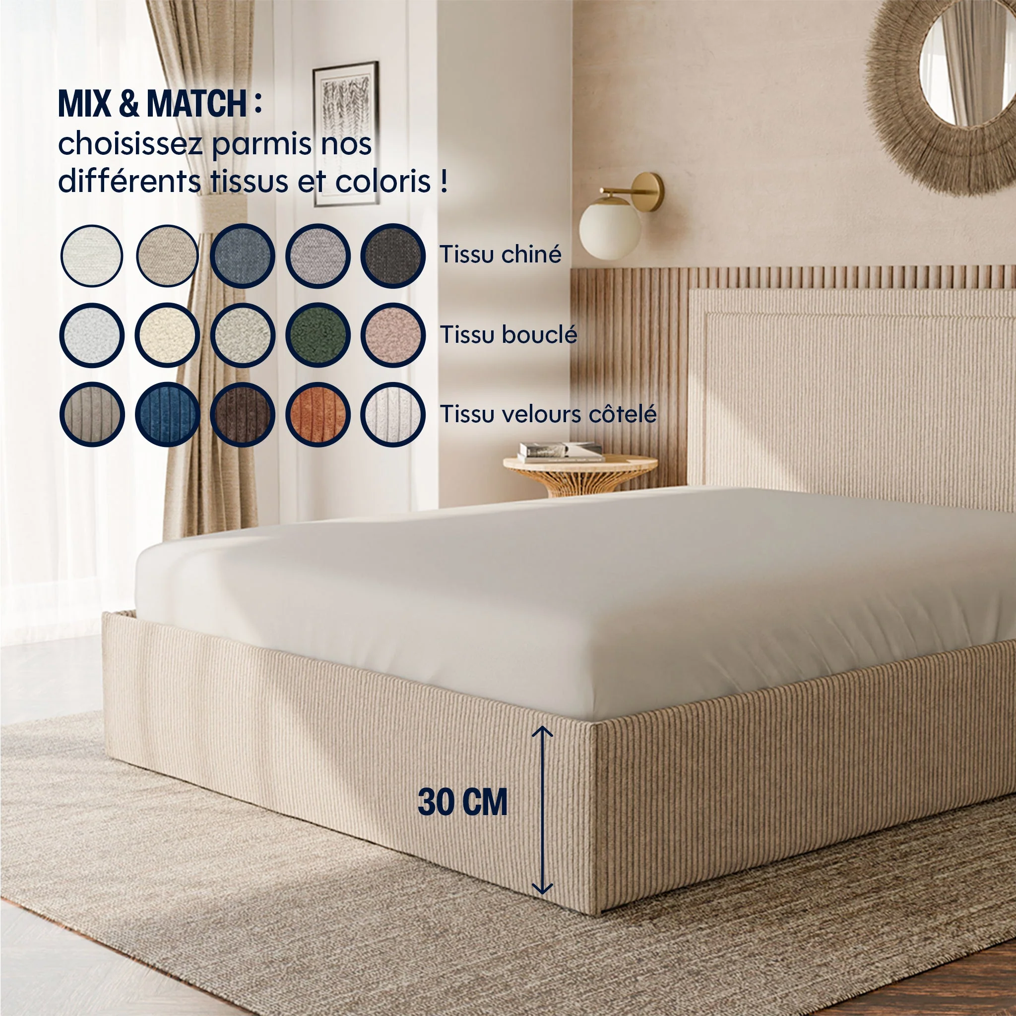 Lit Coffre - 100% personnalisable - Tempur - Image 43