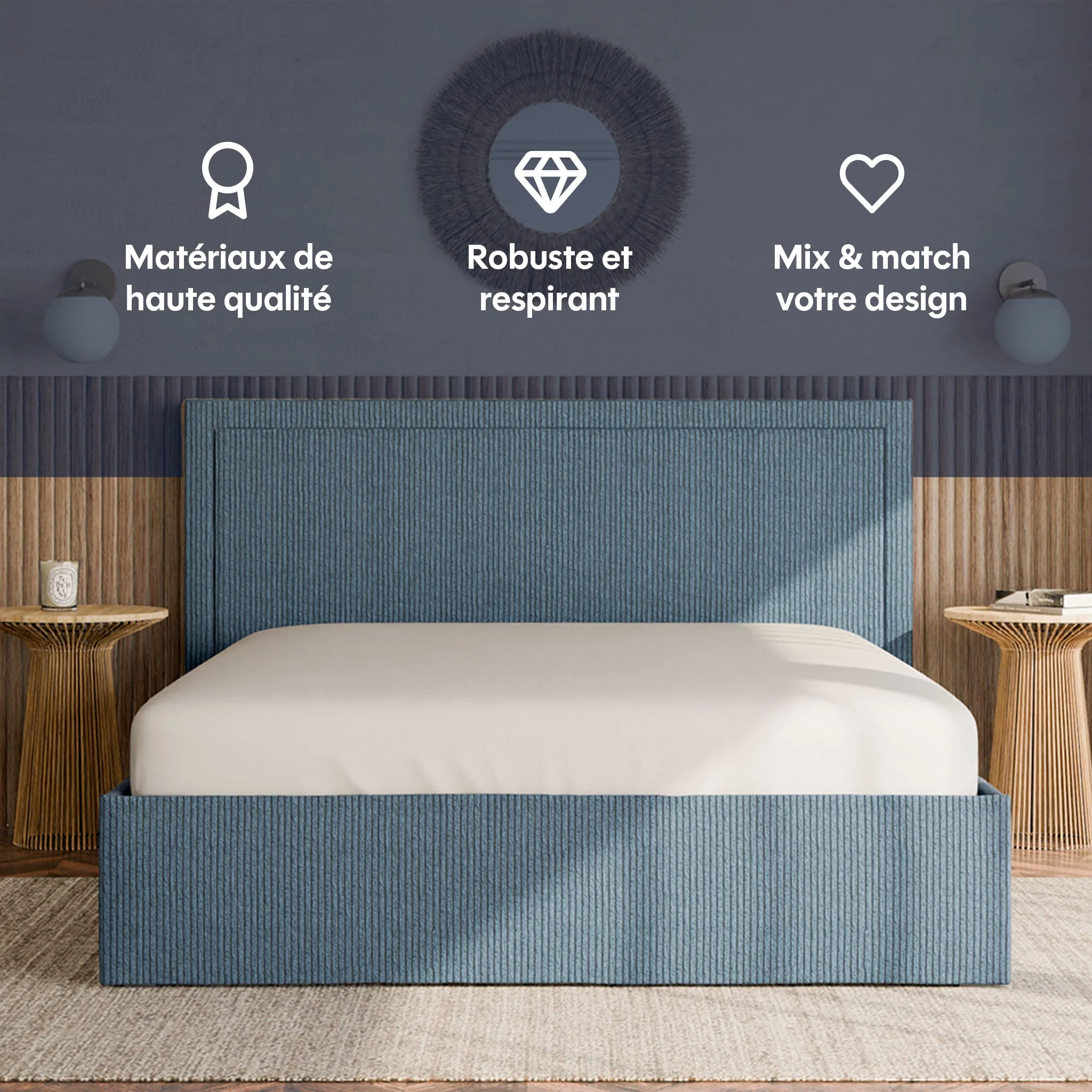 Lit Coffre - 100% personnalisable - Tempur - Image 46