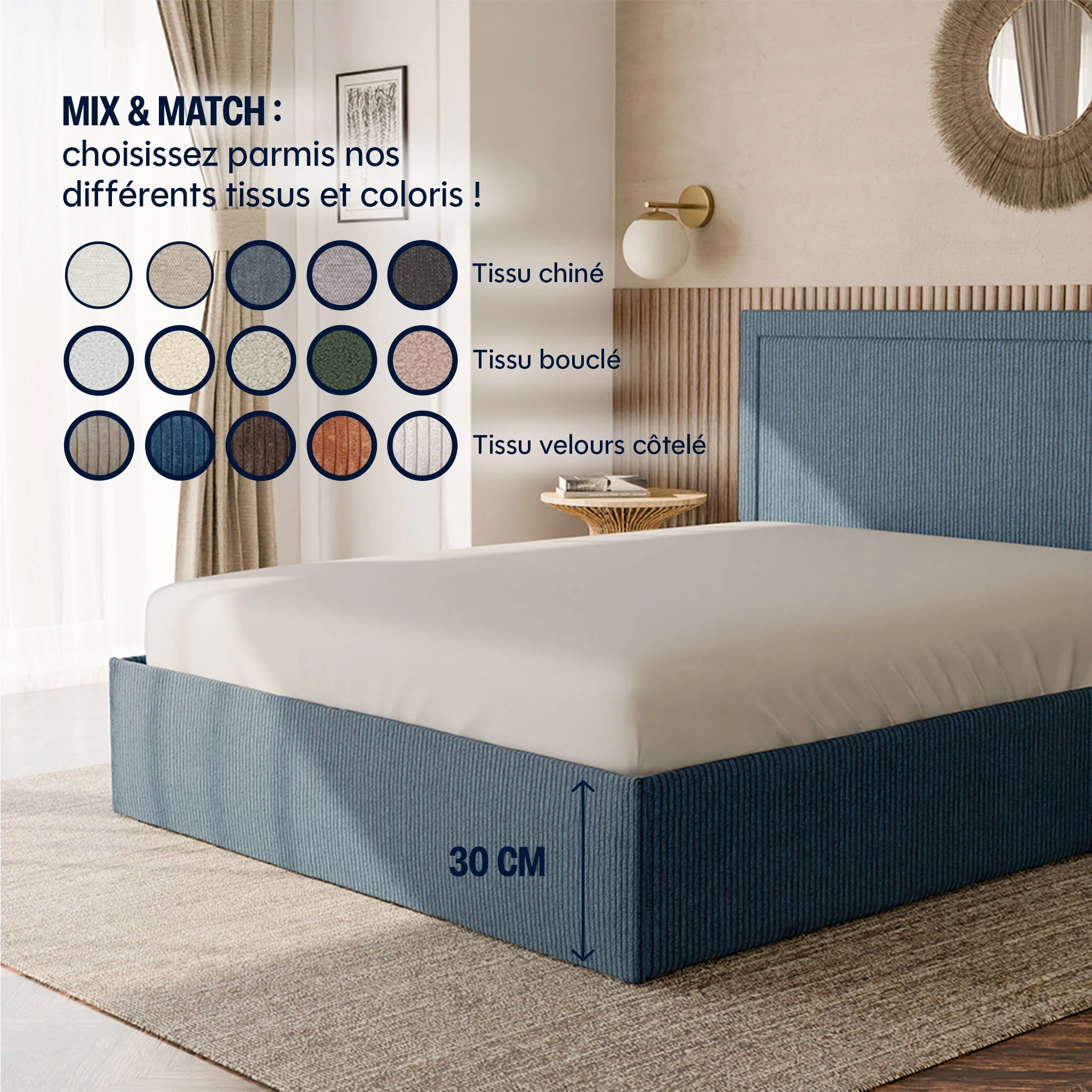 Lit Coffre - 100% personnalisable - Tempur - Image 47