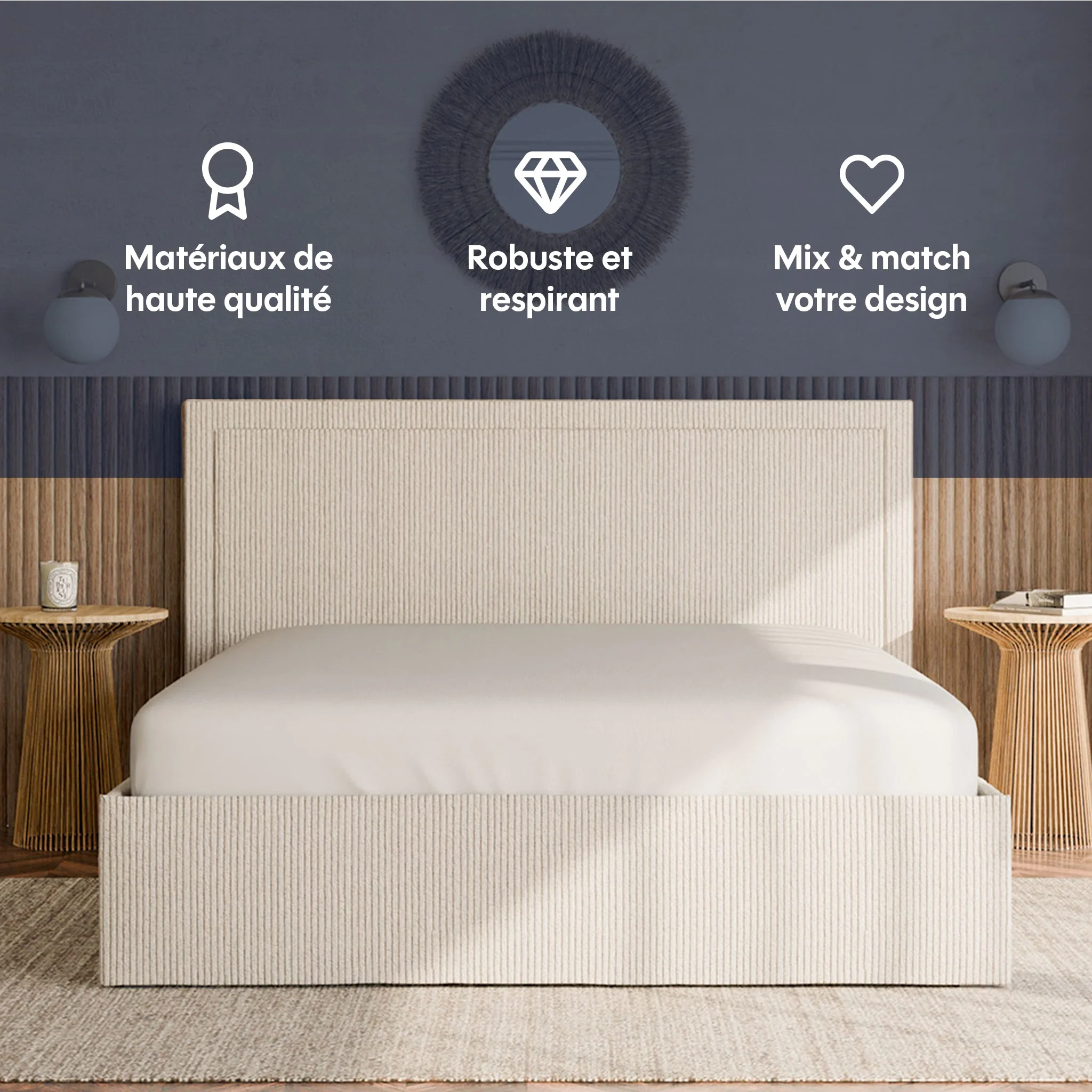 Lit Coffre - 100% personnalisable - Tempur - Image 58