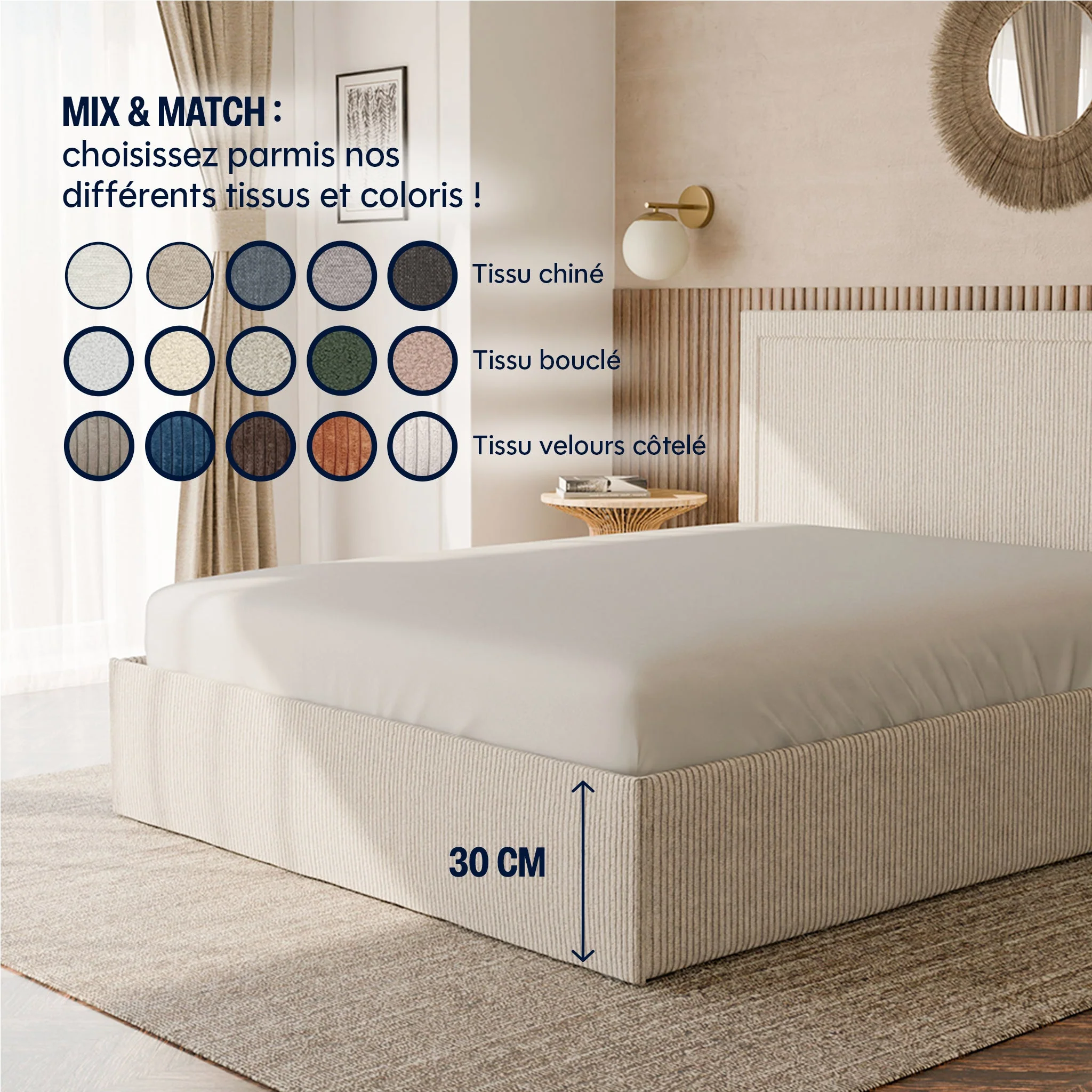 Lit Coffre - 100% personnalisable - Tempur - Image 59