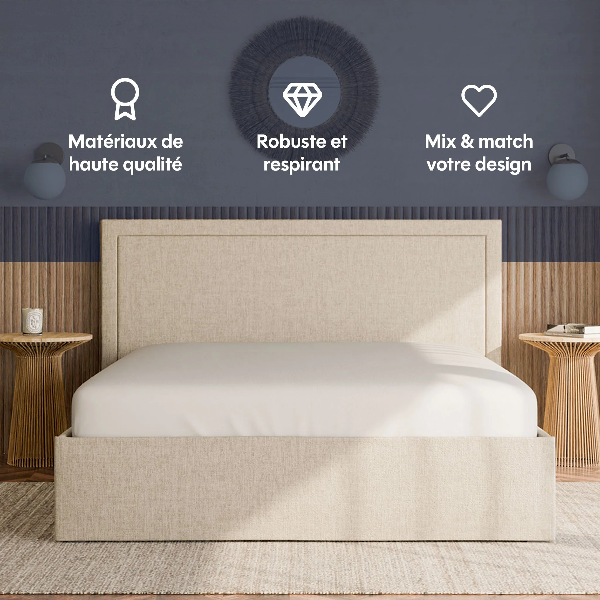 Lit Coffre - 100% personnalisable - Tempur - Image 6