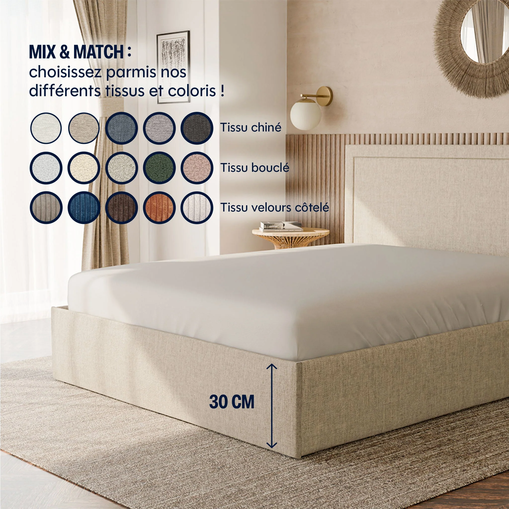 Lit Coffre - 100% personnalisable - Tempur - Image 7