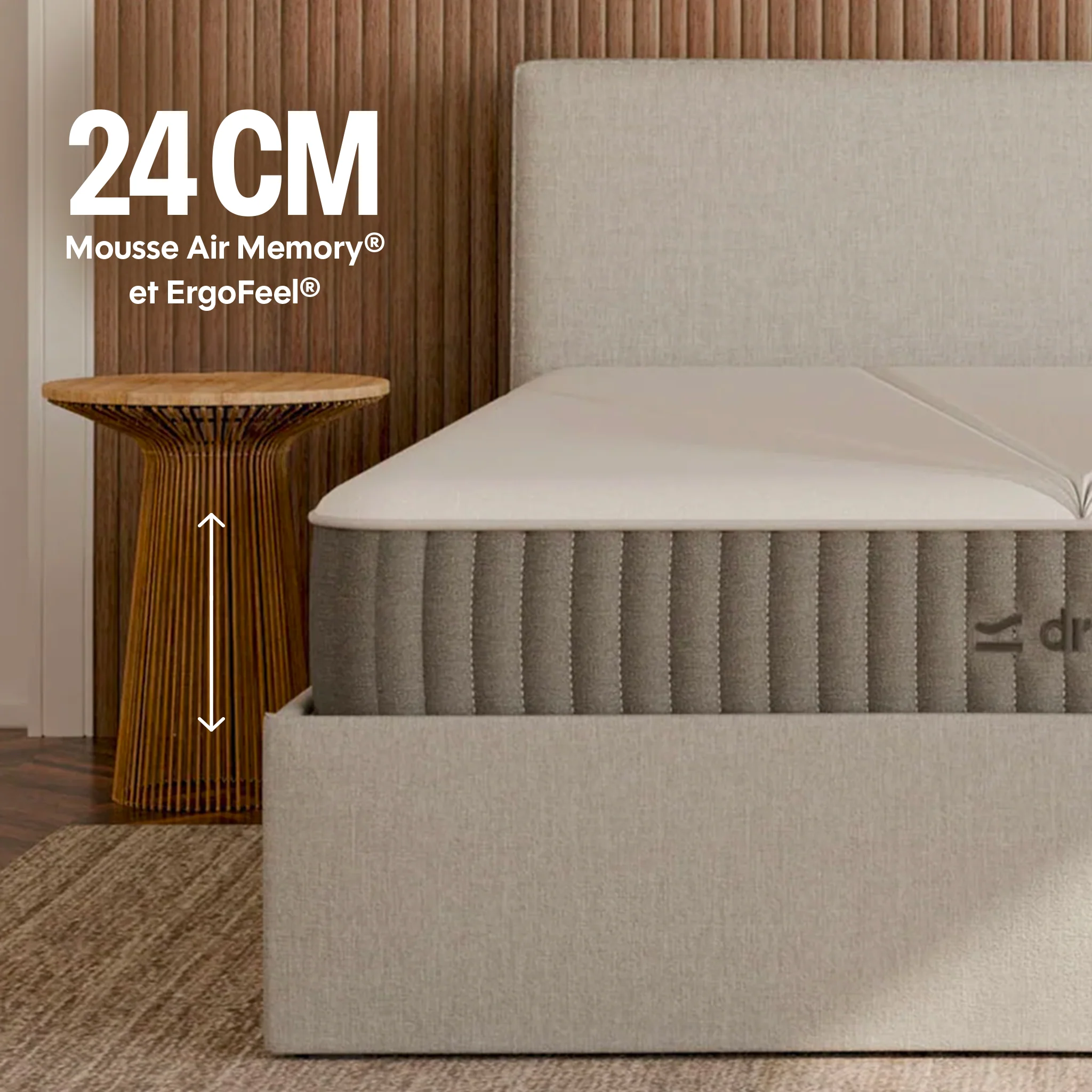 Matelas Hybride - L'Essentiel by Drimz - Image 3