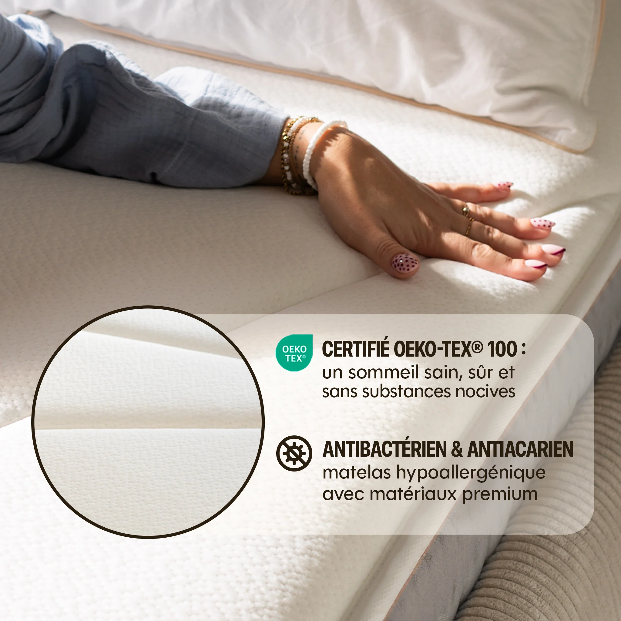 Matelas Hybride - L'Essentiel by Drimz - Image 4