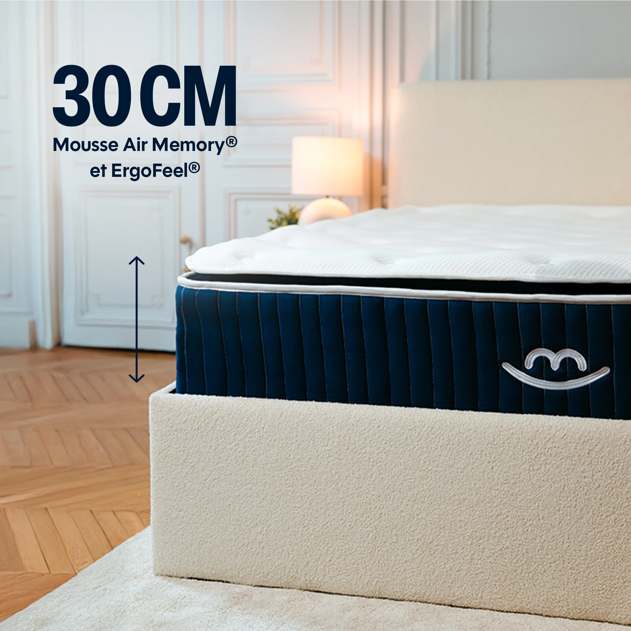 Matelas Hybride Luxe Victoria Plus - Soutien renforcé - 30 cm - Image 3