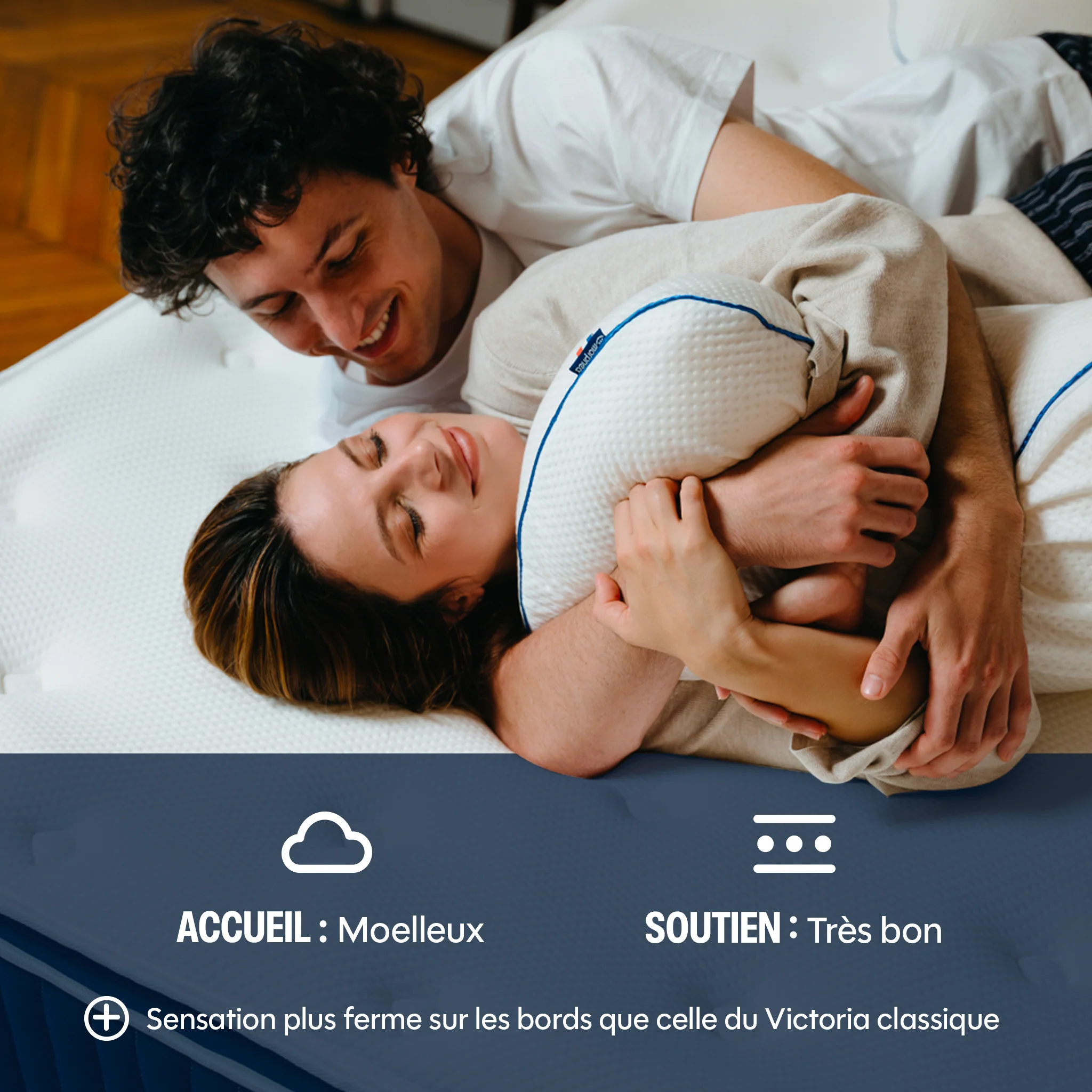 Matelas Hybride Luxe Victoria Plus - Soutien renforcé - 30 cm - Image 6
