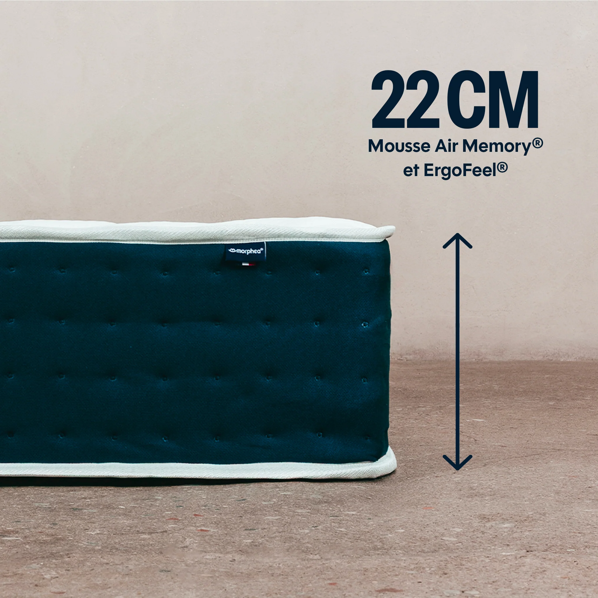 Matelas hybride Mila Plus - mousse et ressorts - 22cm - Image 3