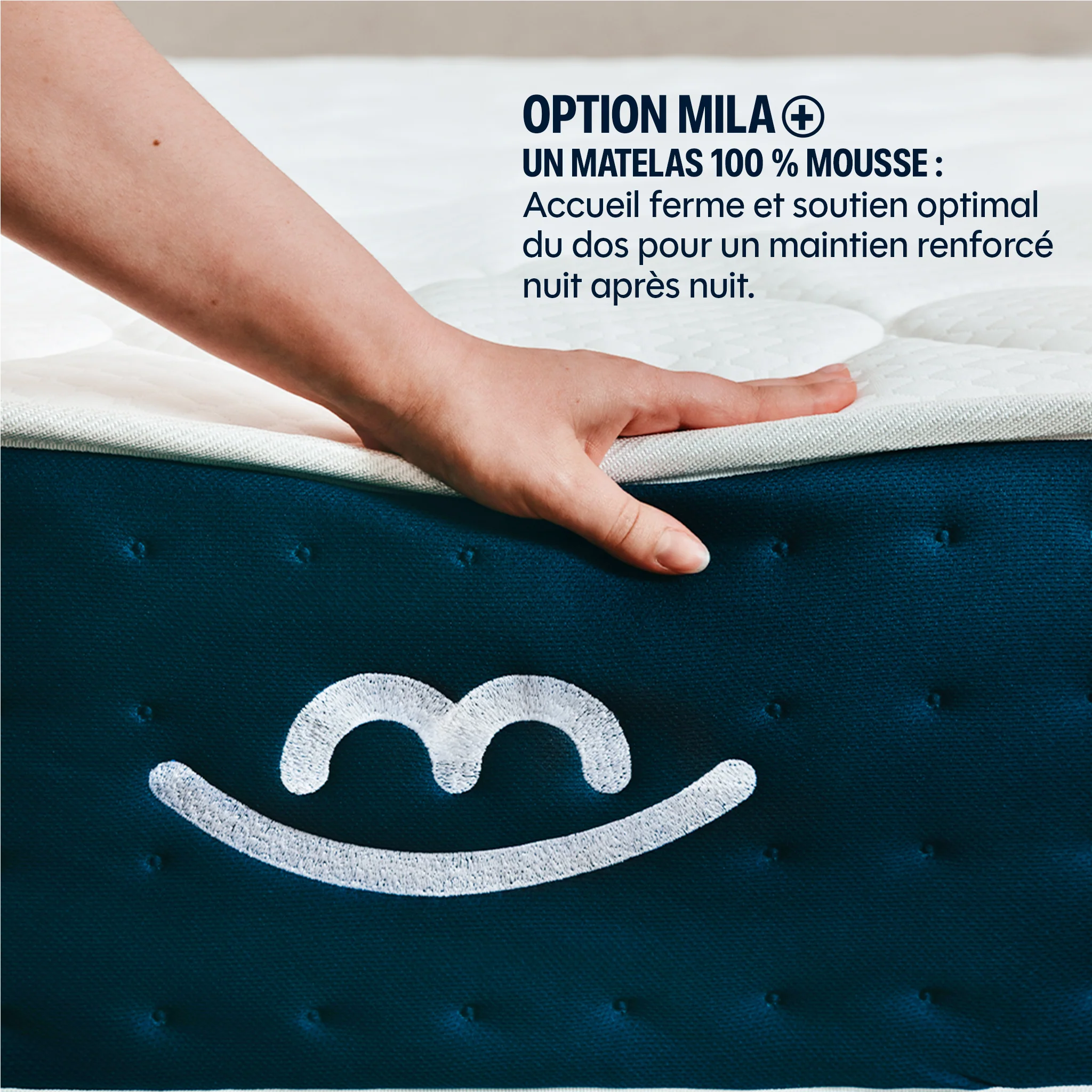 Matelas hybride Mila Plus - mousse et ressorts - 22cm - Image 6