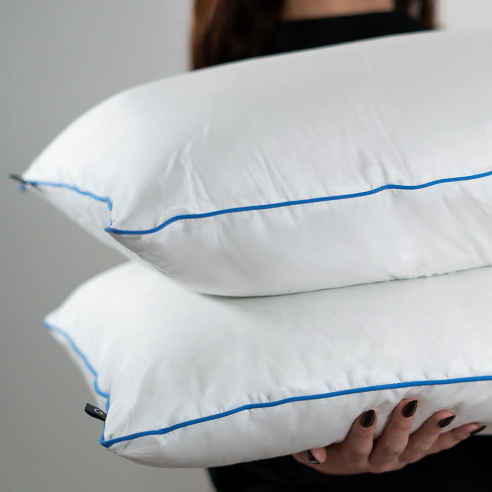 Oreiller Fluffy - fibre de polyester - lot de 2 - Image 10