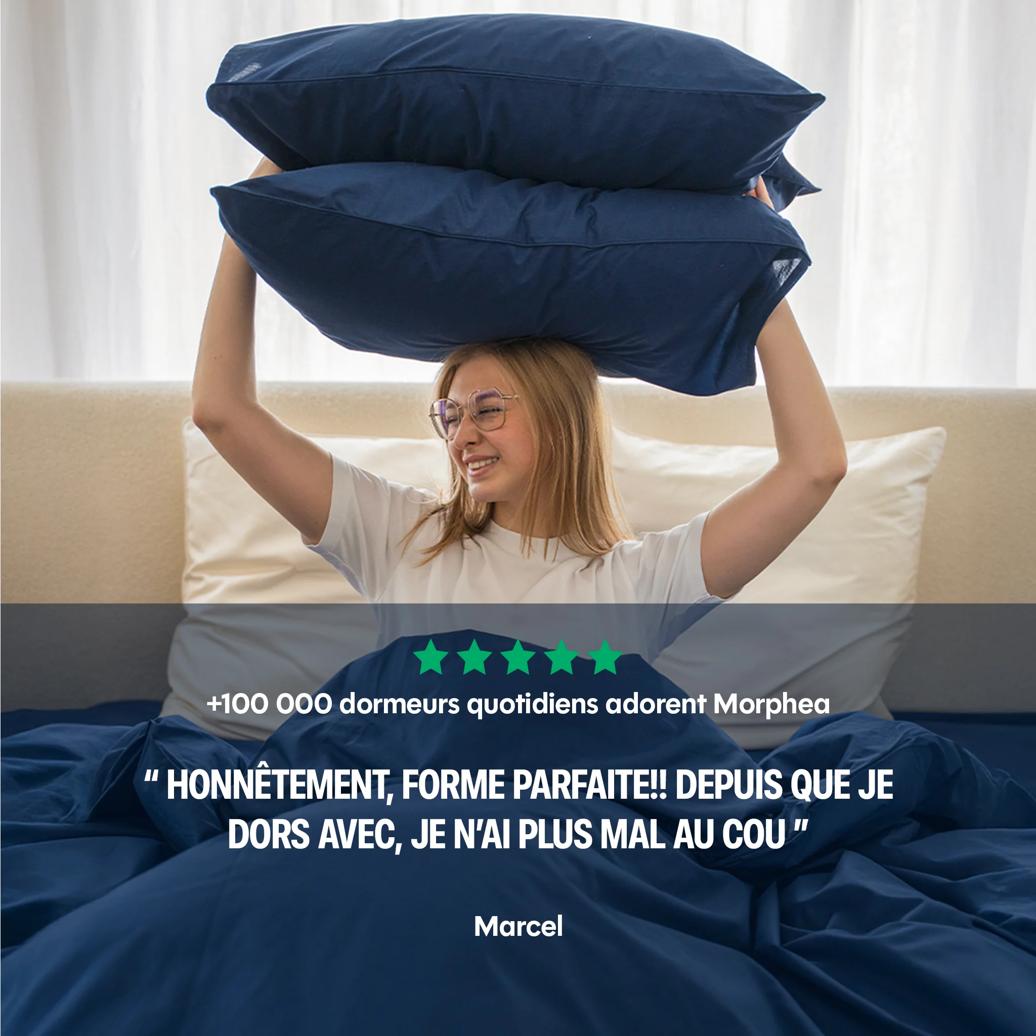 Oreiller Memory Air - mémoire de forme - Image 7