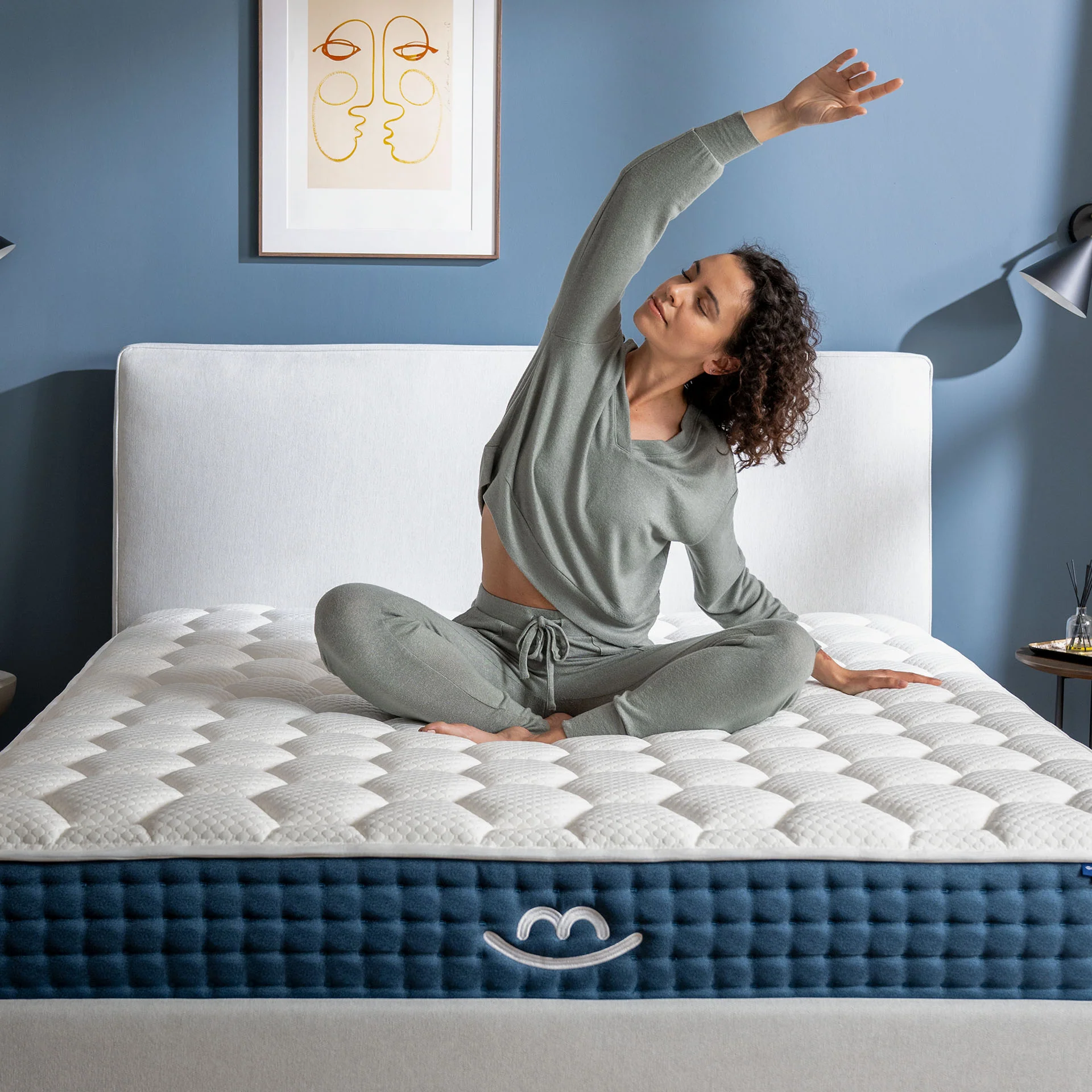 Pack Hybride Jade 26 cm mémoire de forme + Surmatelas Cloud - Image 15
