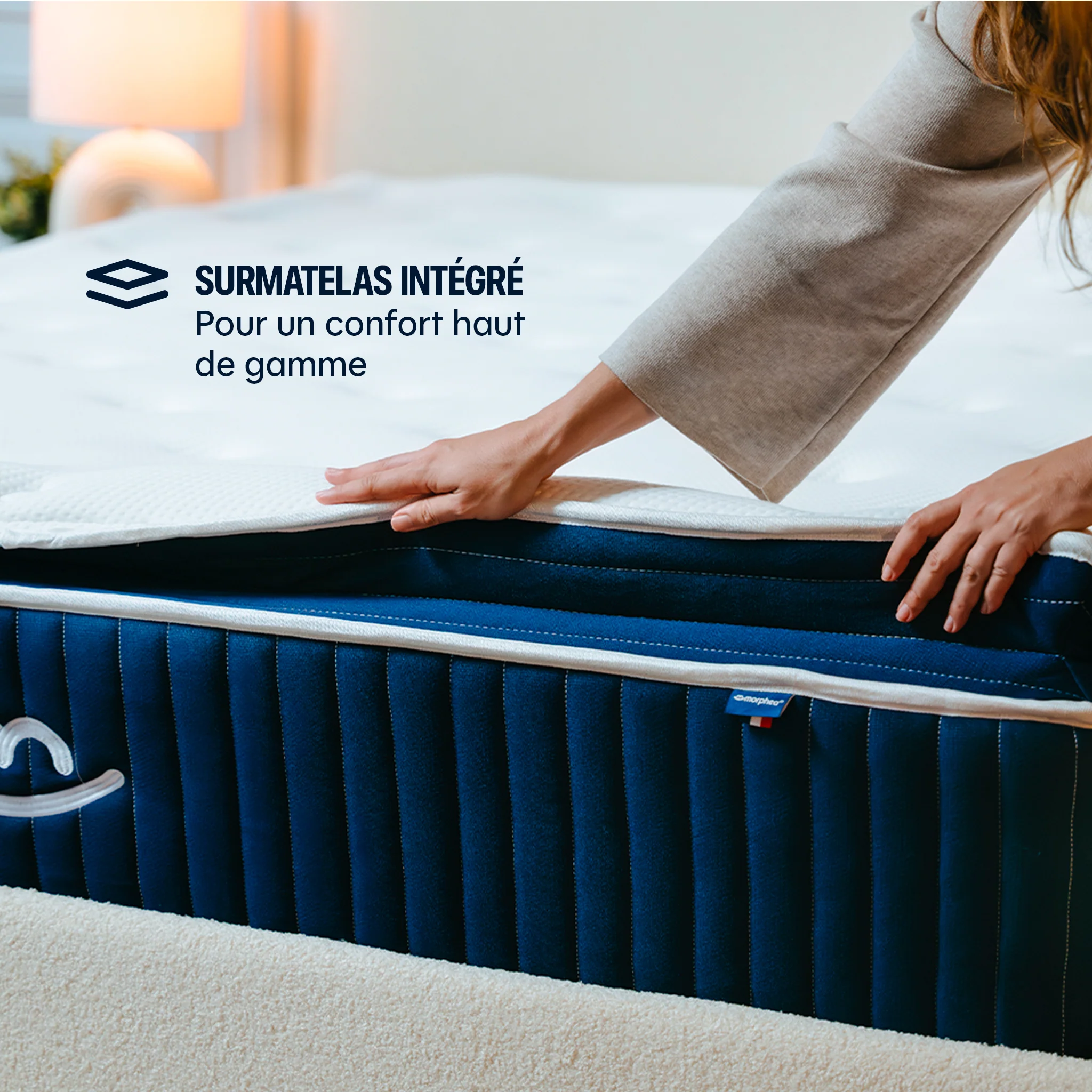Pack Hybride Victoria 30cm + Surmatelas Cloud - Image 8