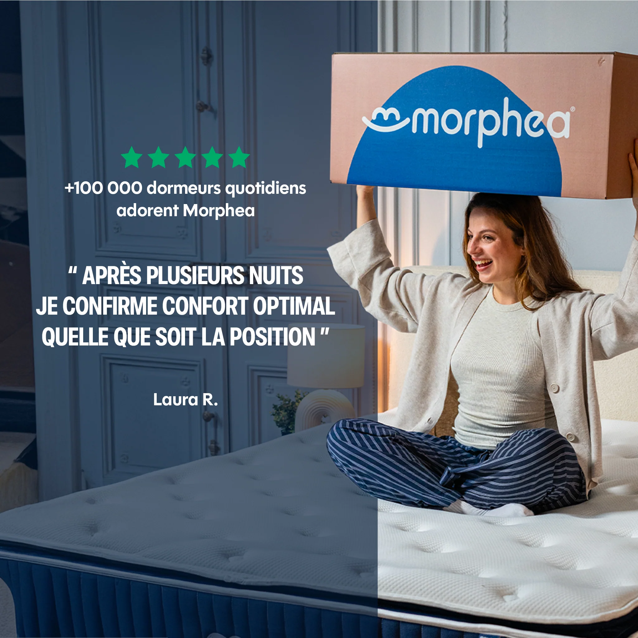 Matelas hybride Mila - mousse et ressorts - 22cm - Image 12