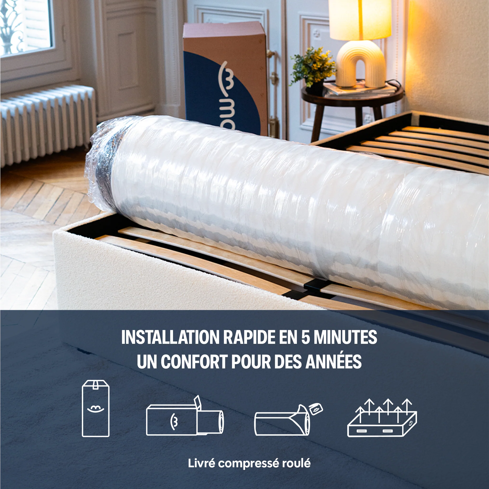 Matelas Hybride Luxe Victoria Plus - Soutien renforcé - 30 cm - Image 15