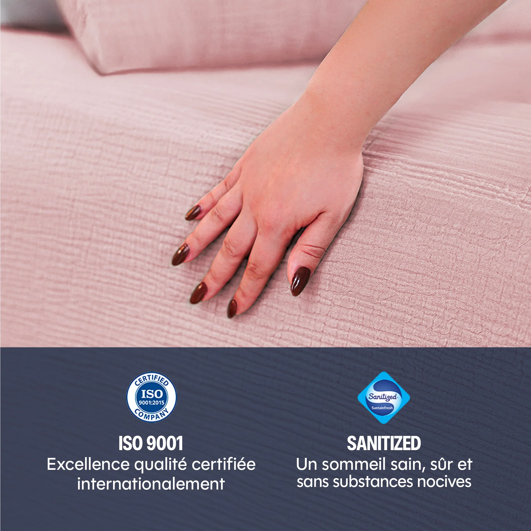 Housse de couette Gaze de coton - 4 coloris au choix - Image 4
