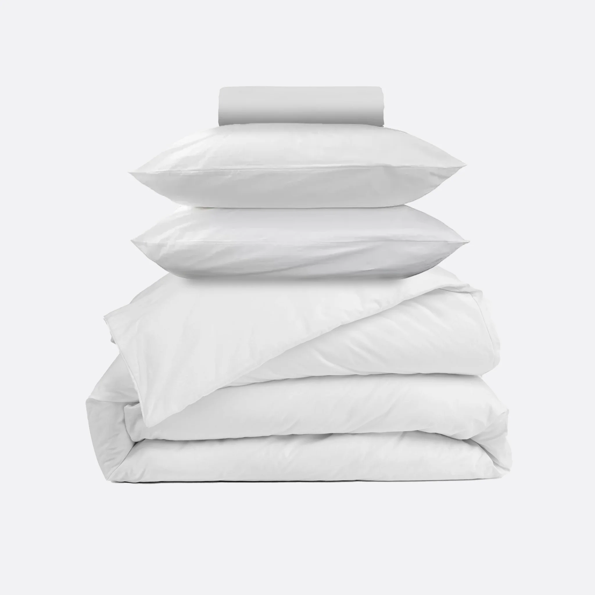 Parure de lit percale de coton - Blanc - Image 11