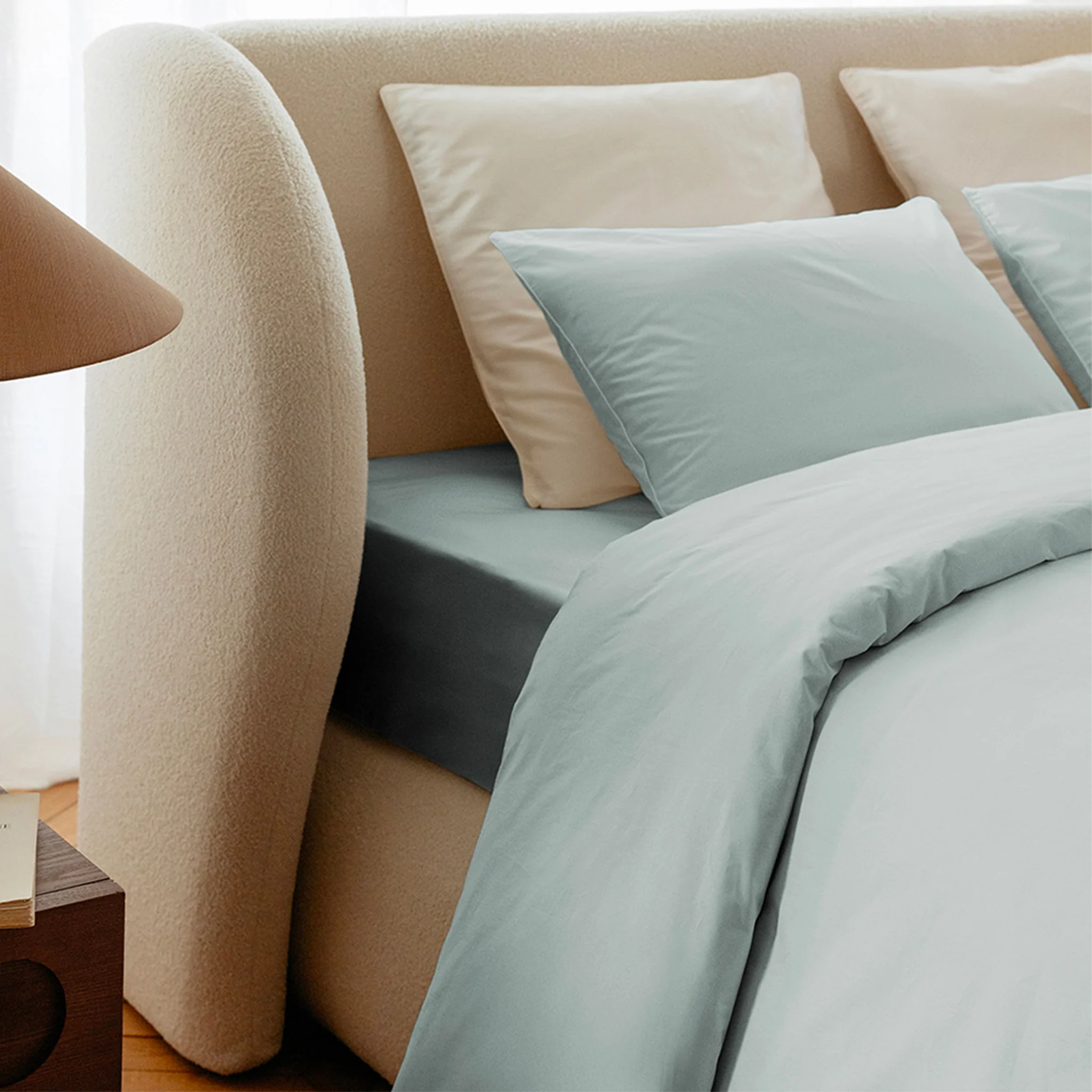 Housse de couette percale lavée - 8 coloris au choix - Image 33