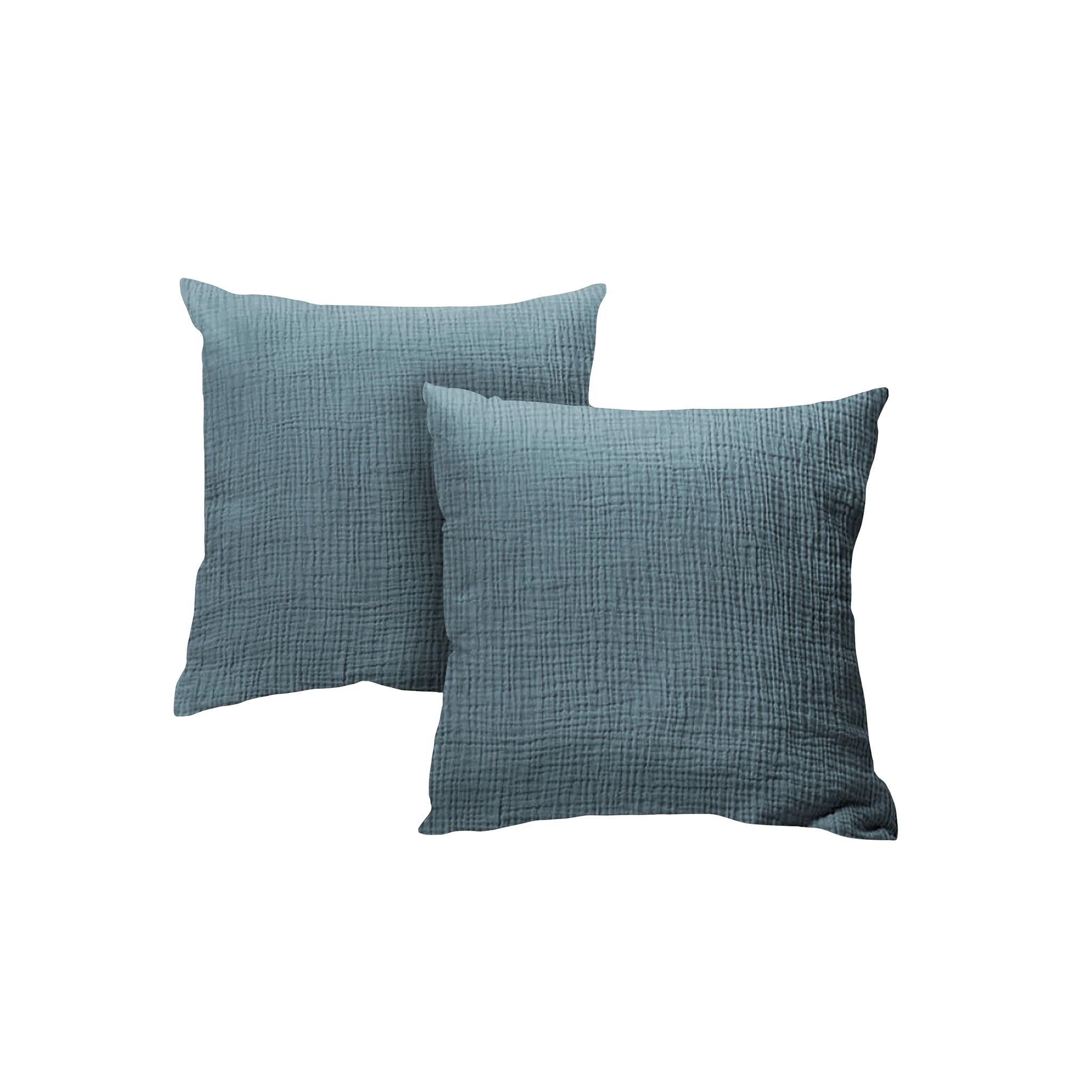 Taie d'oreiller gaze de coton x2 - 4 coloris au choix - Image 13