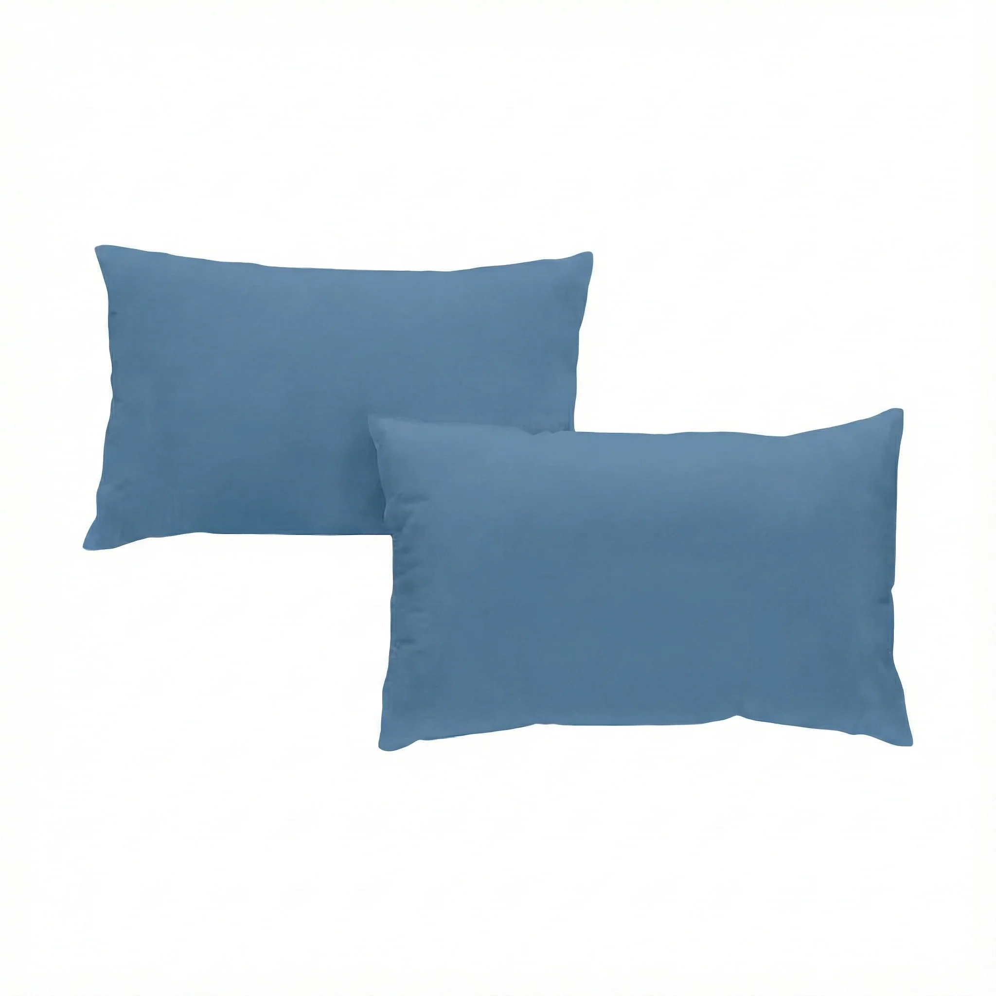 Taie d'oreiller percale lavée x2 - 7 coloris au choix - Image 38